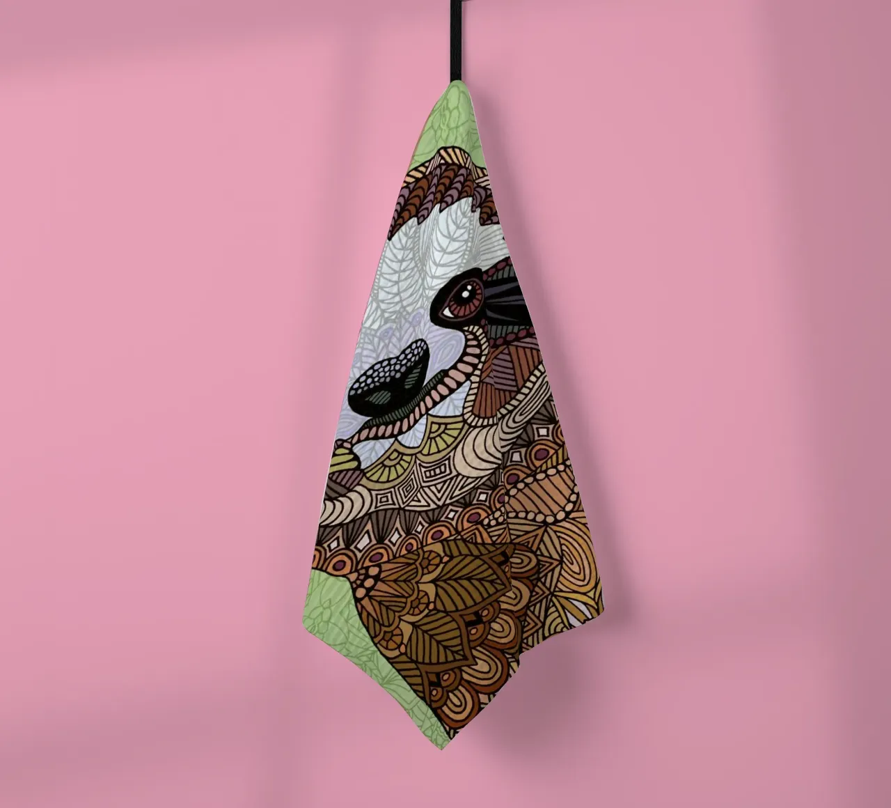 Smiling Sloth canovaccio da cucina da Angelika Parker