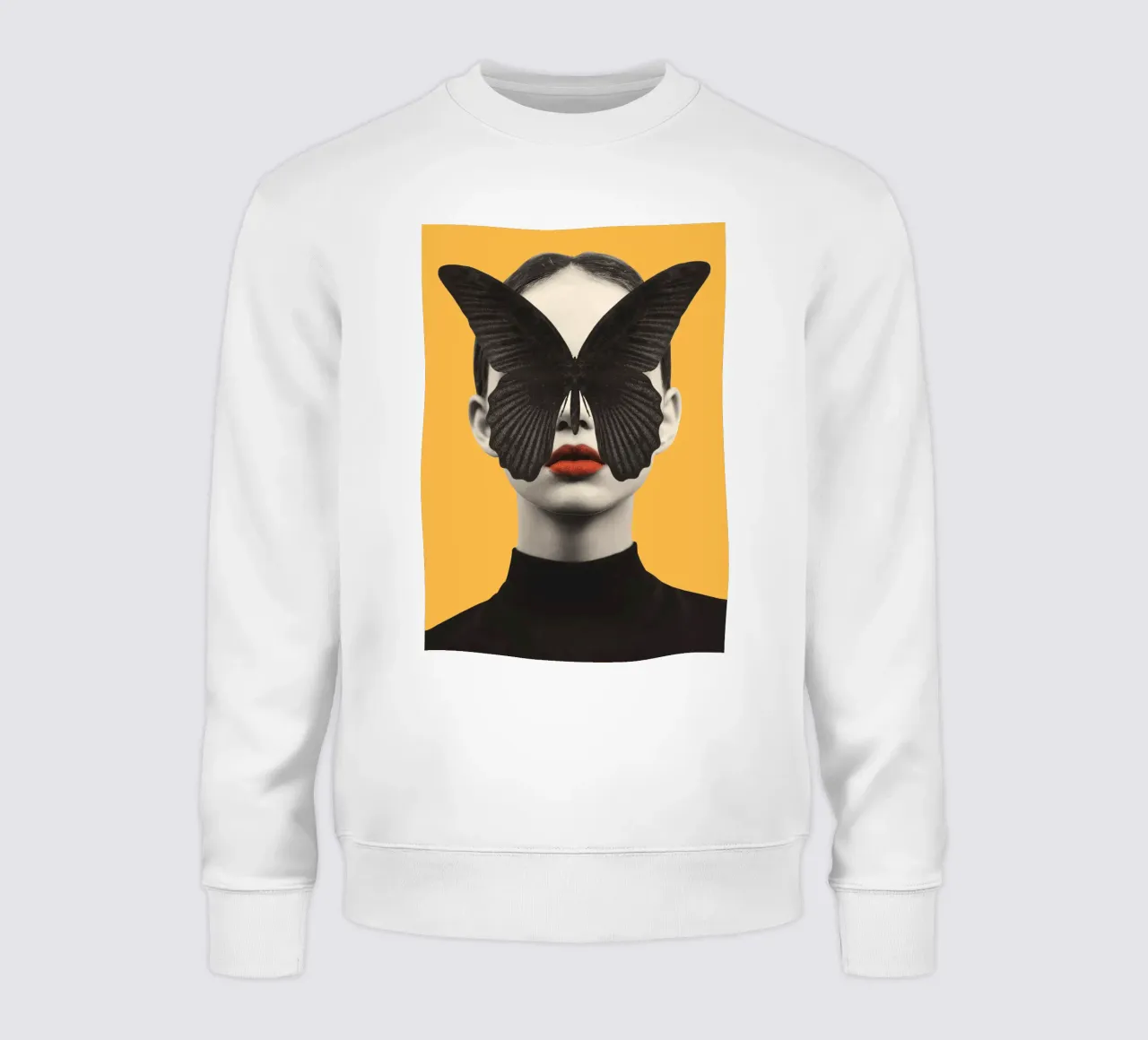 FARFALLA NERA 2 felpa da dada22