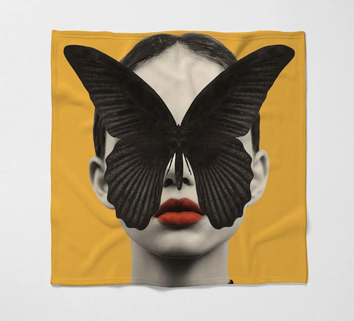 FARFALLA NERA 2 coperta in pile da dada22