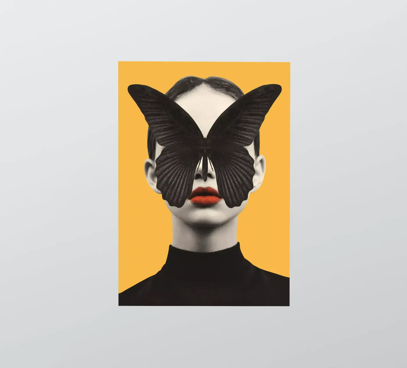 BLACK BUTTERFLY 2 adesivo da dada22