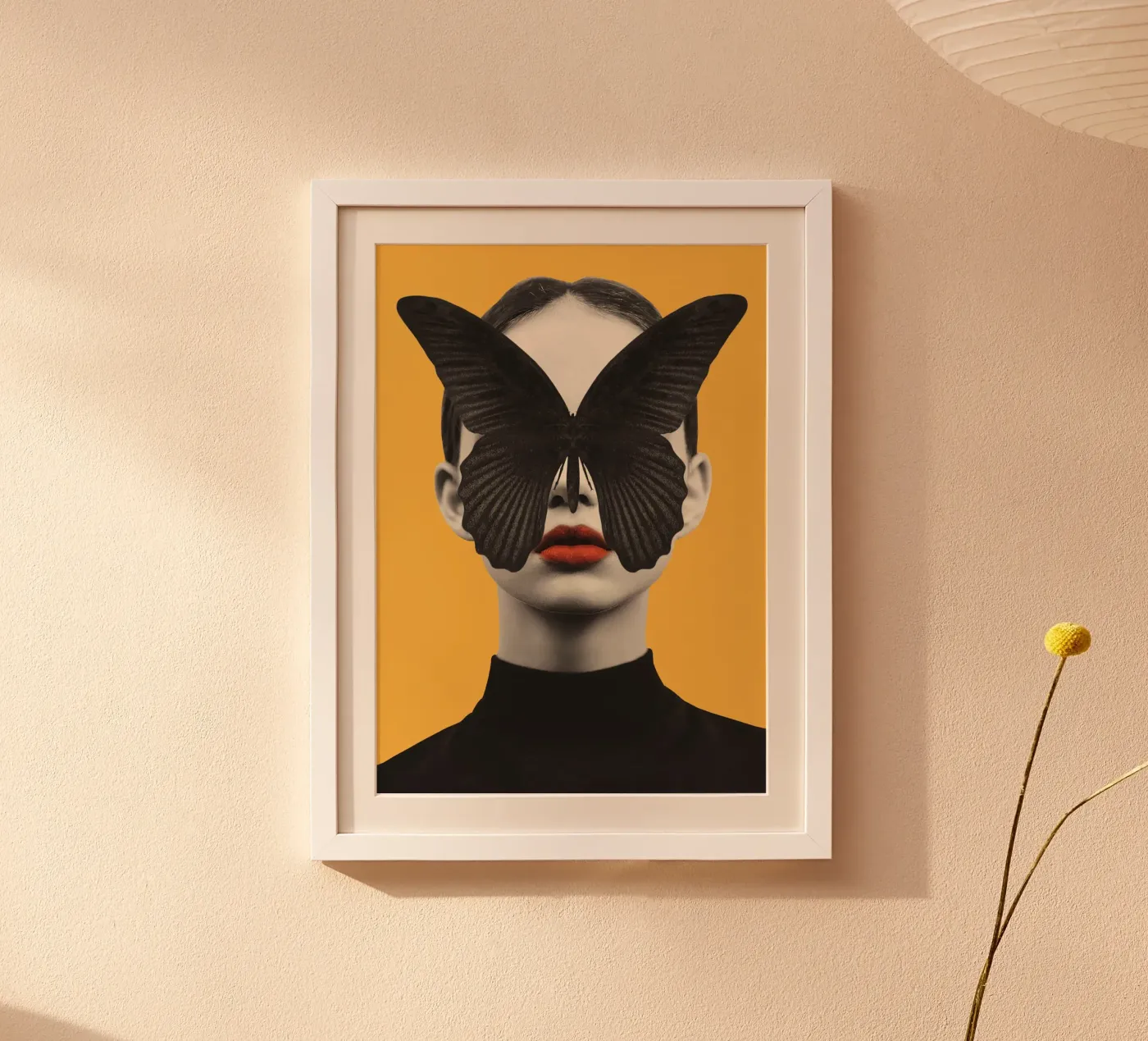 BLACK BUTTERFLY 2 Poster von dada22