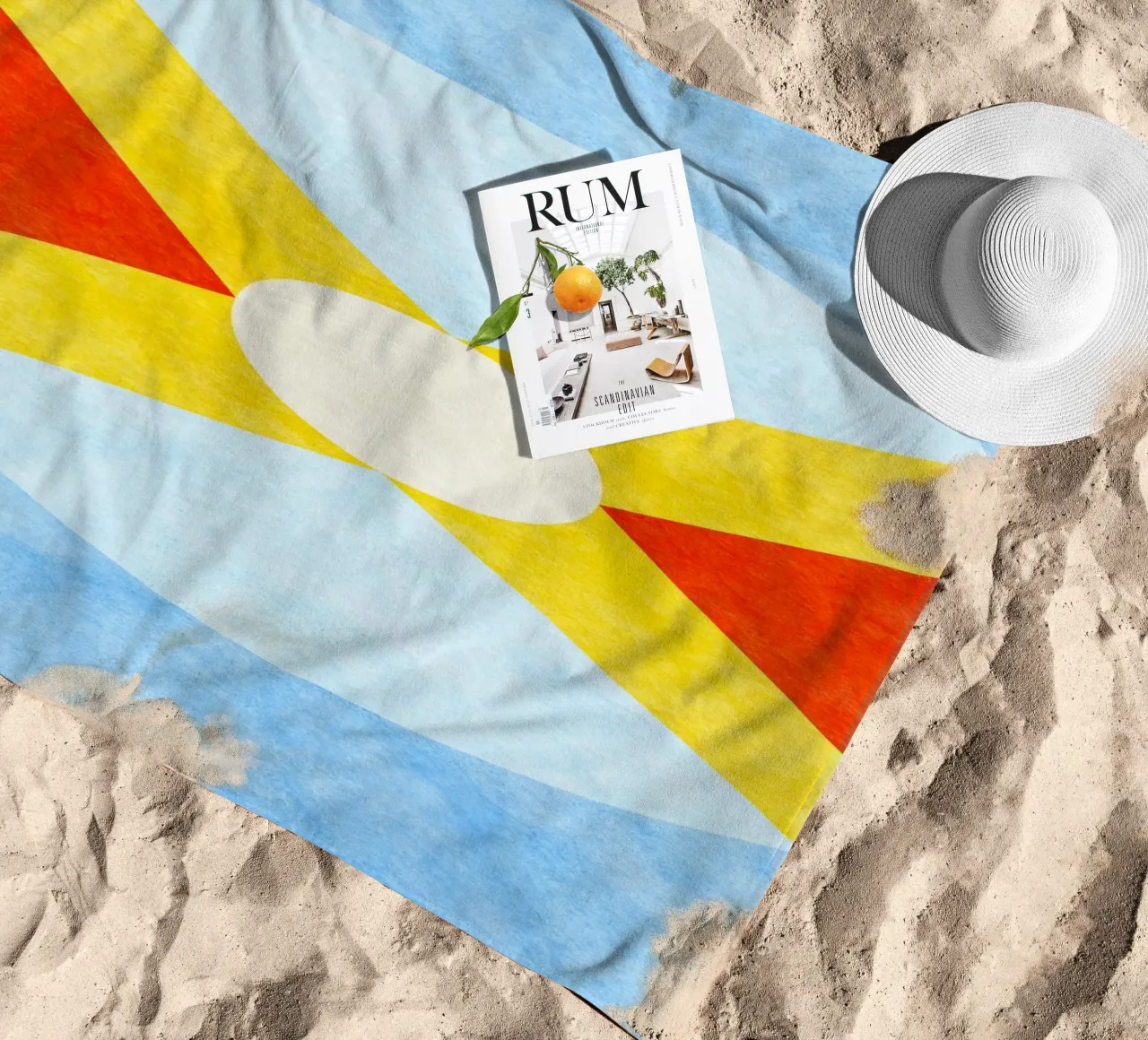 Thinking Of The Sun telo mare da lovely lines