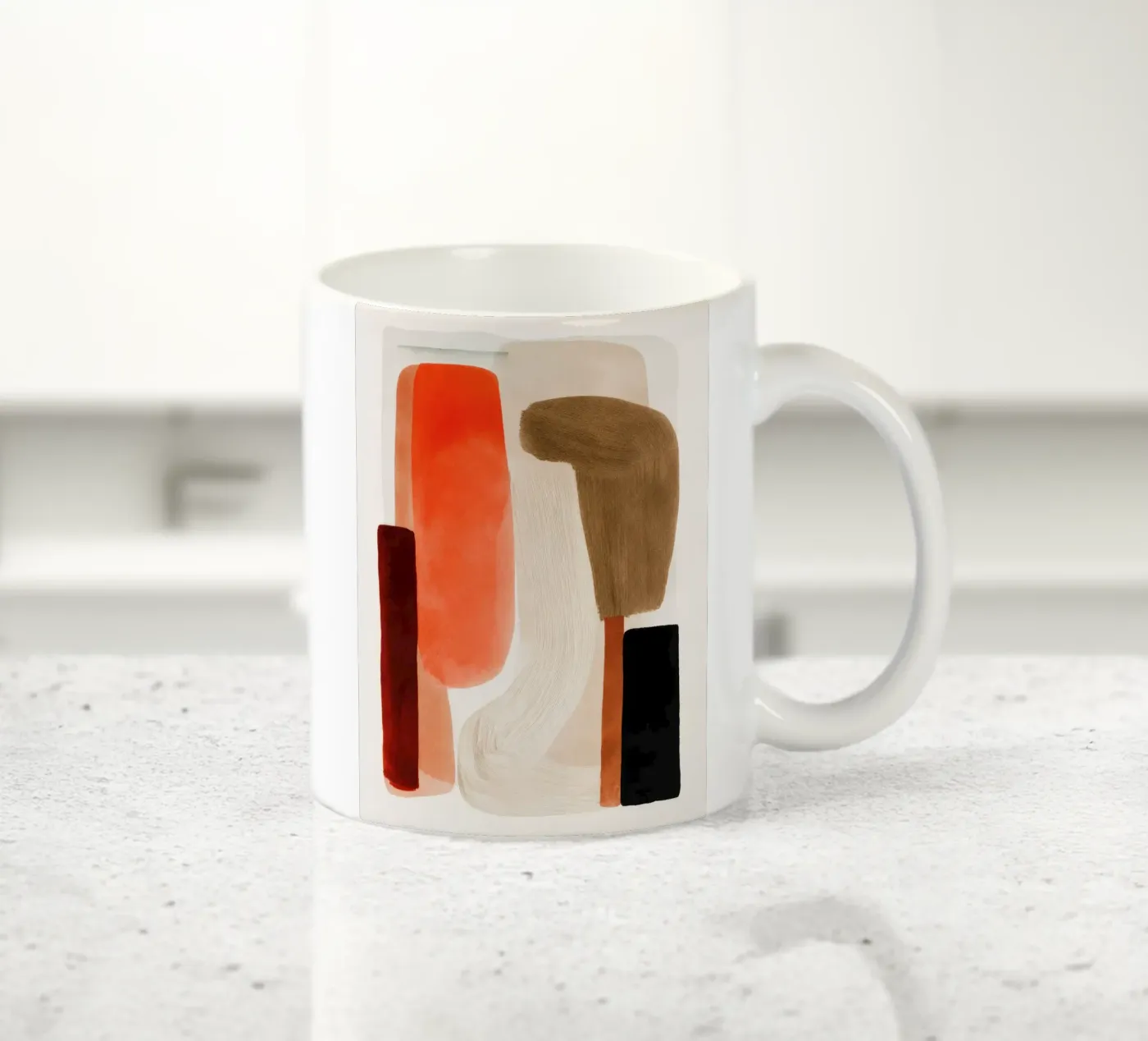 Modern Forms ceramic mug by ThingDesign