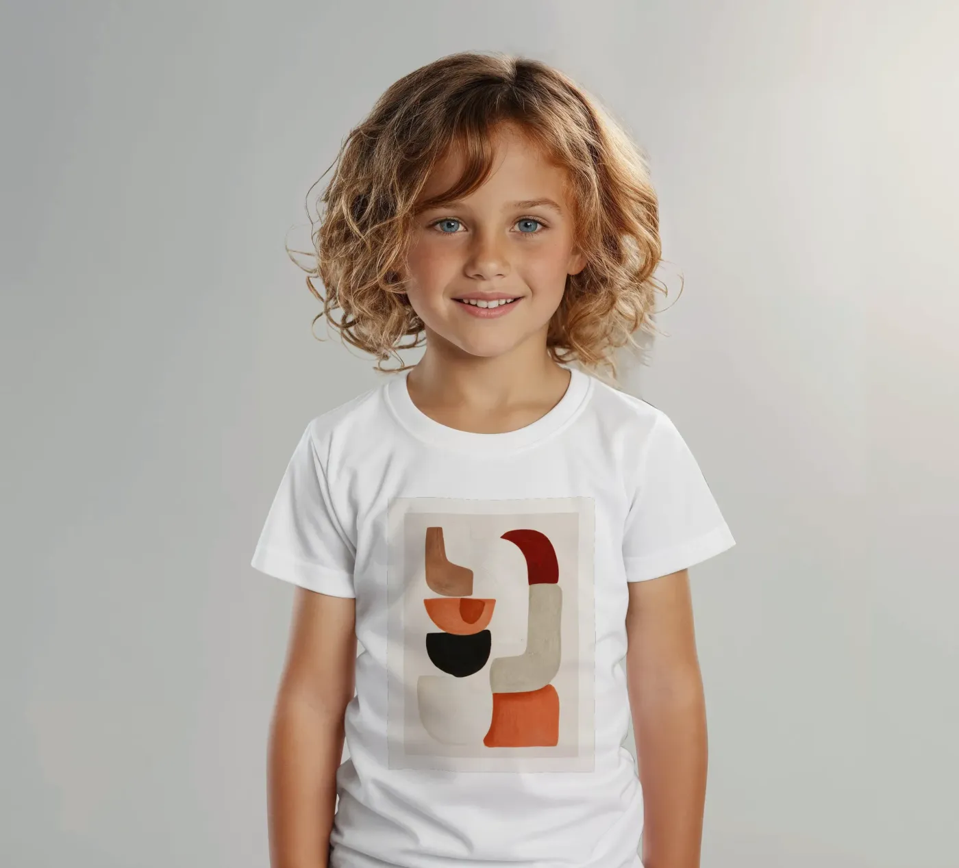 Evenwichtige vormen kinder t-shirt van ThingDesign