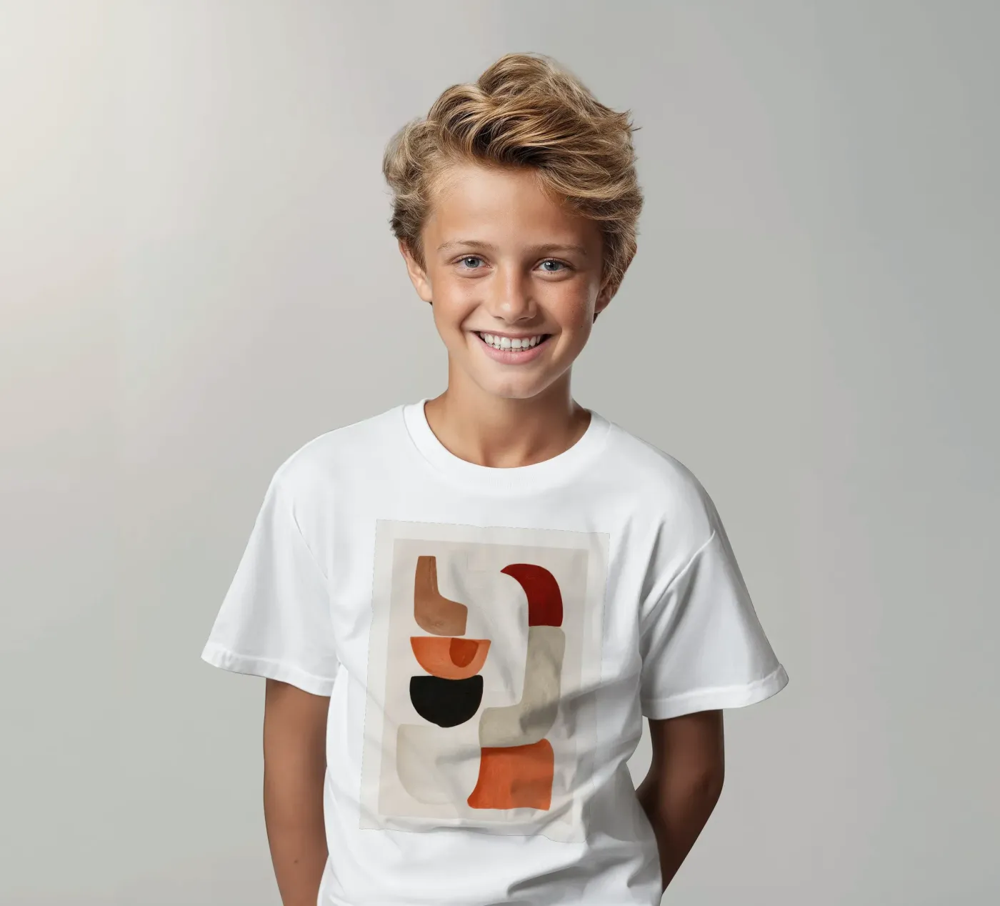 Evenwichtige vormen kinder t-shirt van ThingDesign
