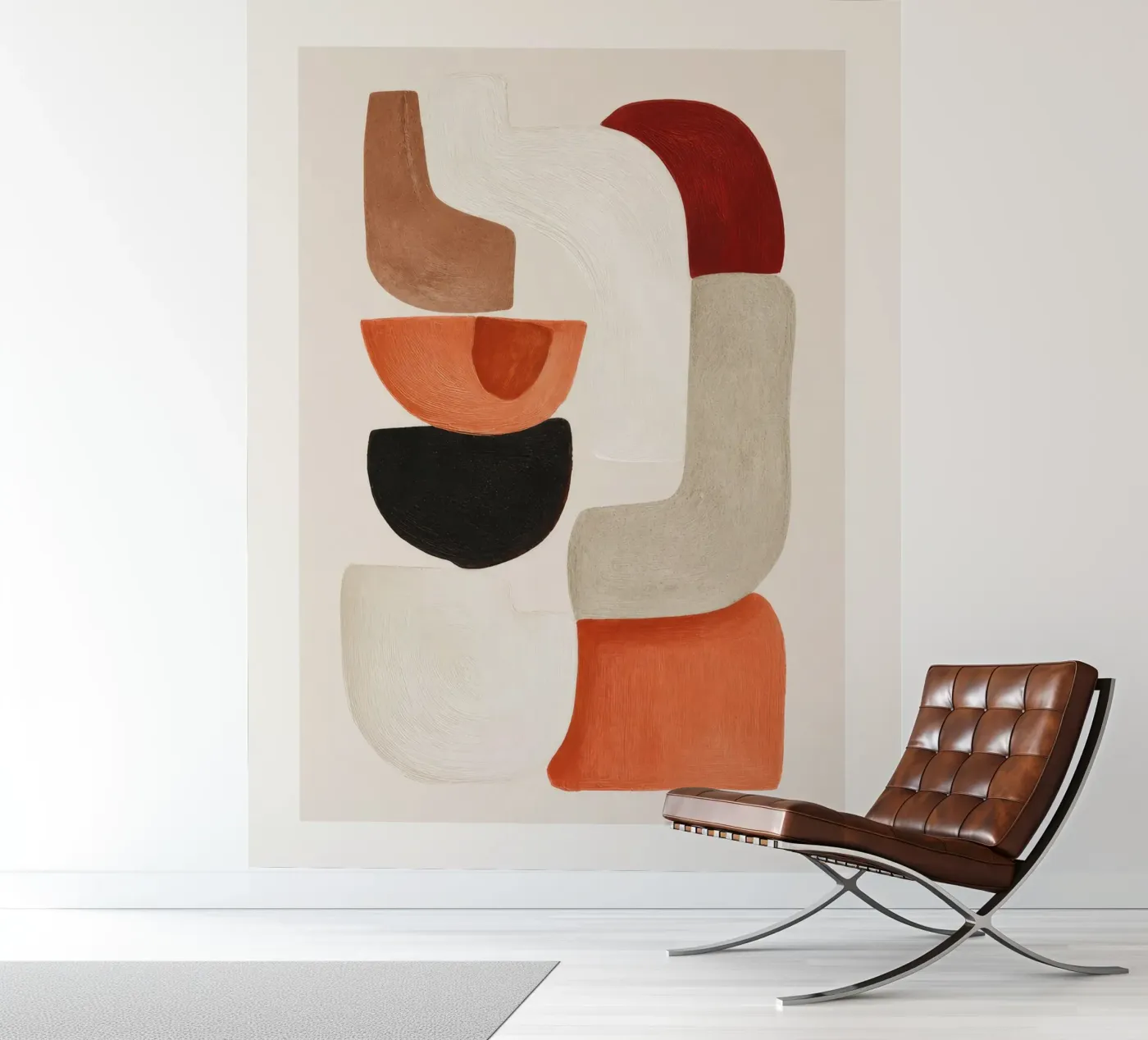 Evenwichtige vormen fotobehang van ThingDesign