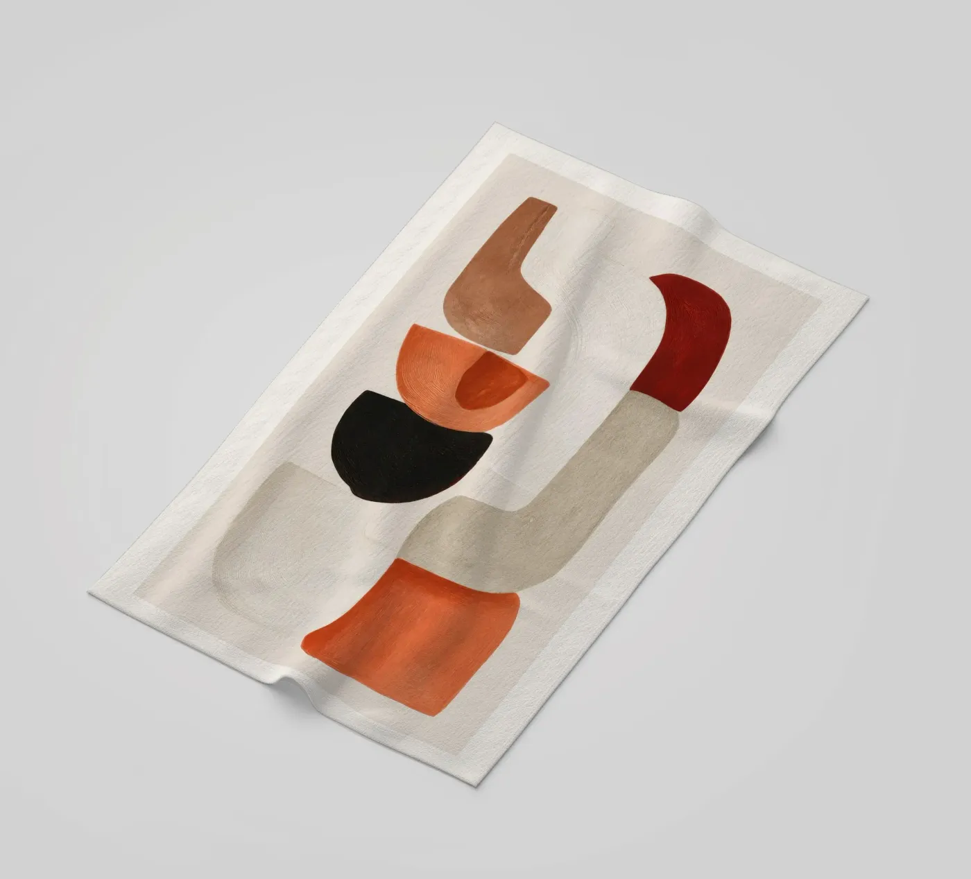 Balanced Forms beach towel by ThingDesign