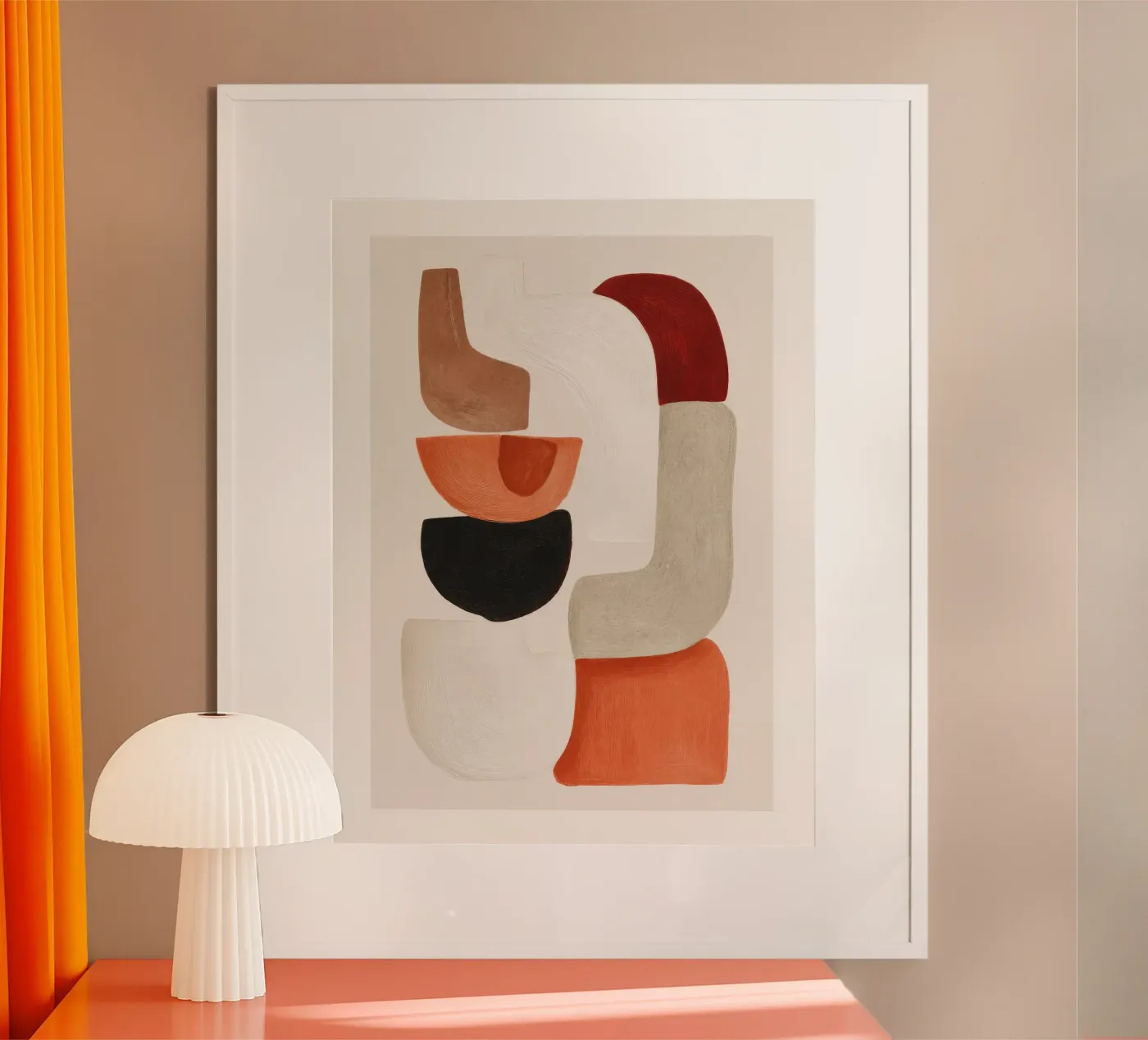 Balanced Forms poster by ThingDesign