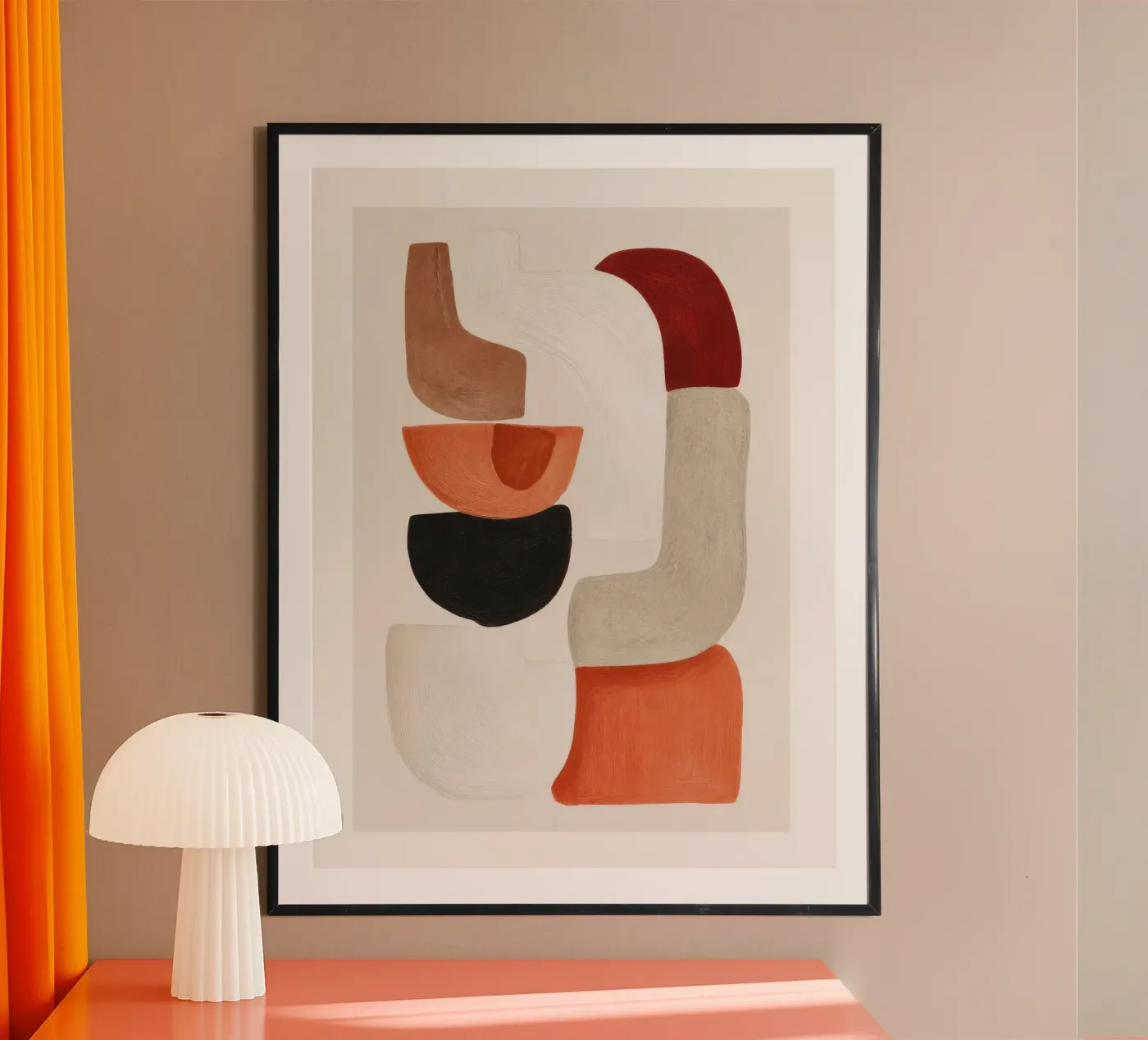 Balanced Forms poster by ThingDesign