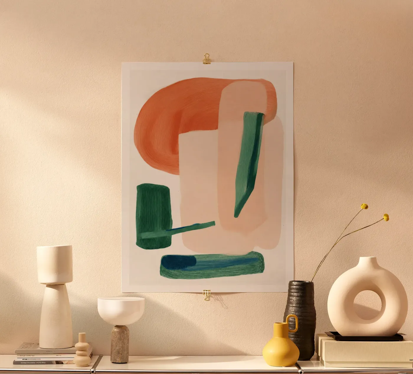 Formes équilibrées poster de ThingDesign