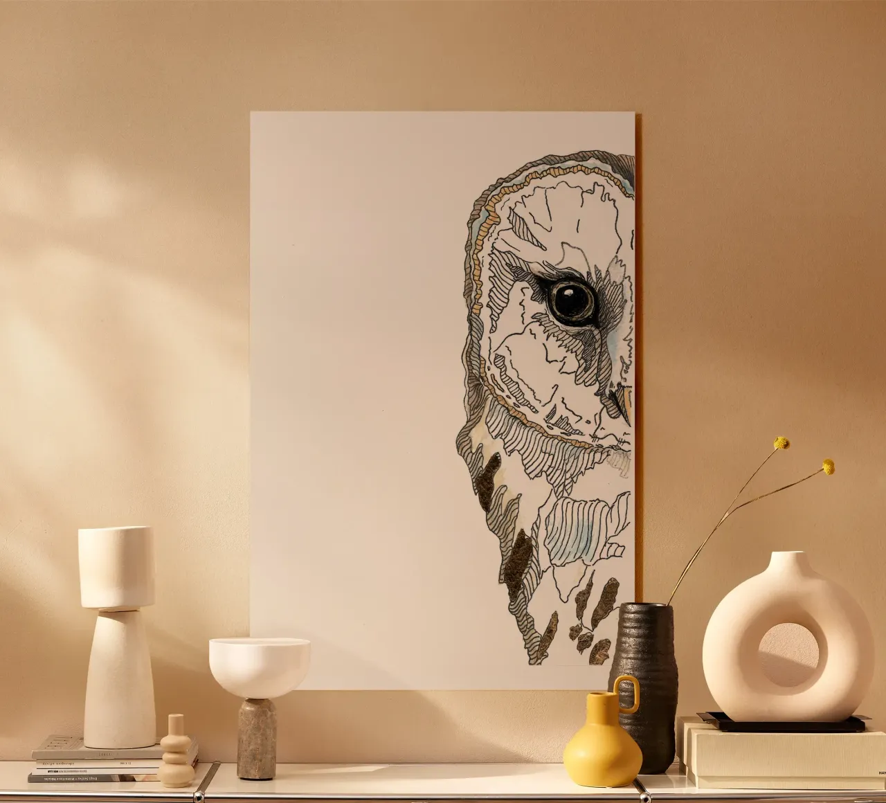 I see you - I plexiglass da Magpie luck