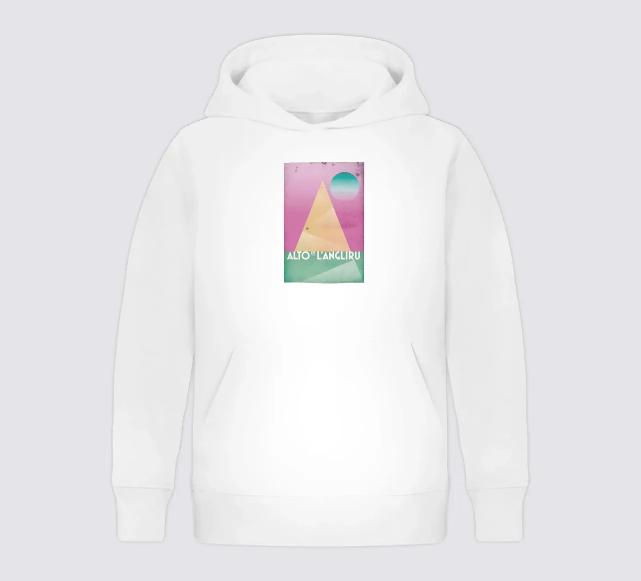 Alto de L'Angliru kids hoodie by Benjamin Andresen