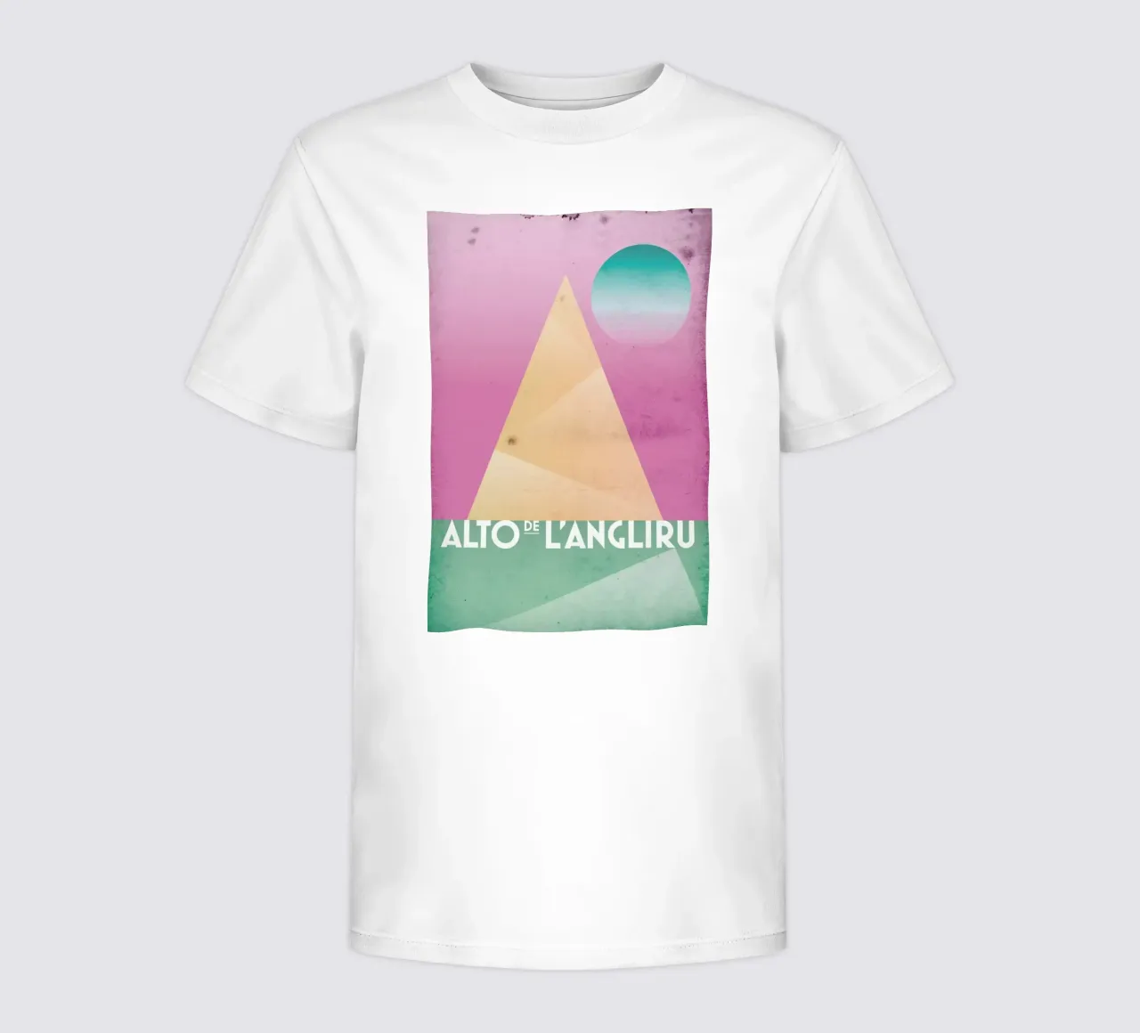 Alto de L'Angliru kids t-shirt by Benjamin Andresen