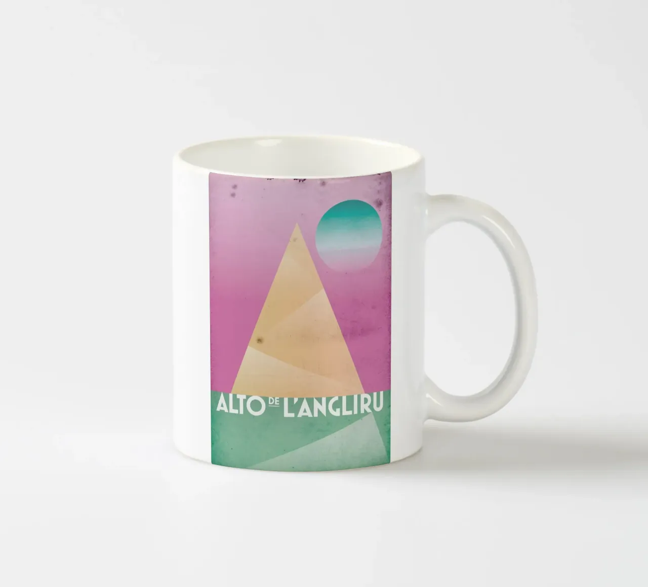 Alto de L'Angliru tazza in ceramica da Benjamin Andresen