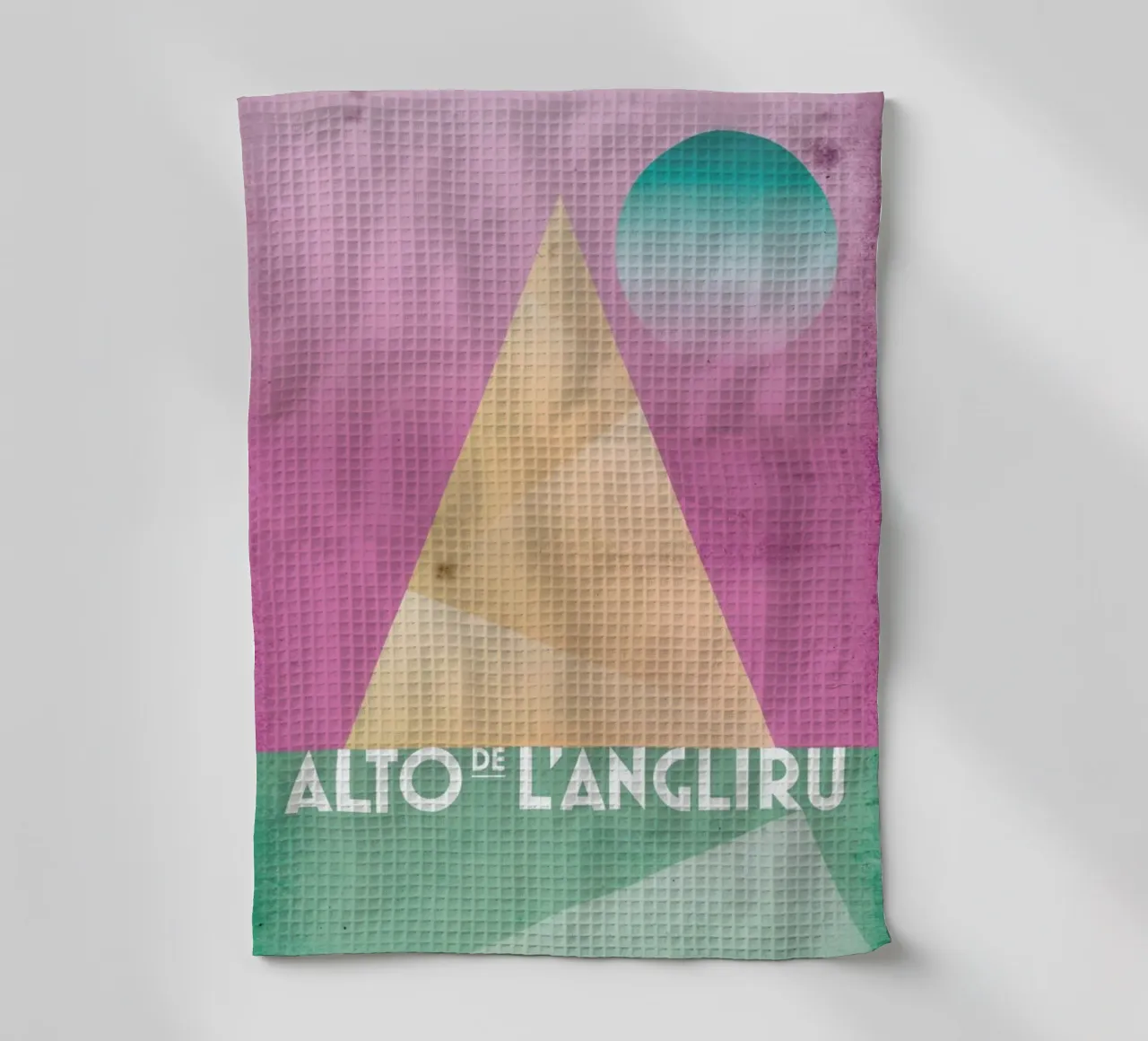 Alto de L'Angliru canovaccio da cucina da Benjamin Andresen
