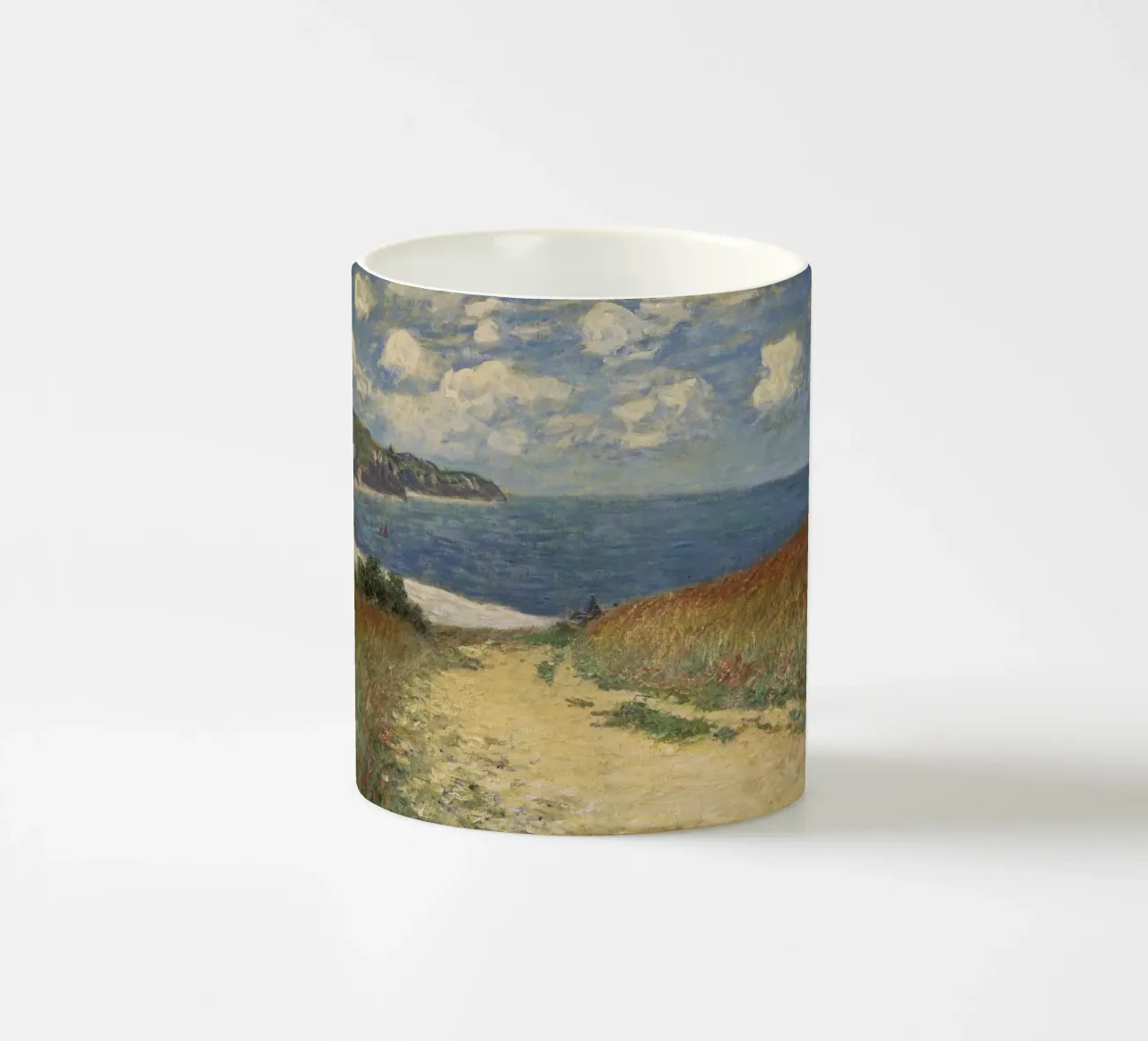 Monet - Path in the Wheat at Pourville ceramic mug by ARTOTHEK