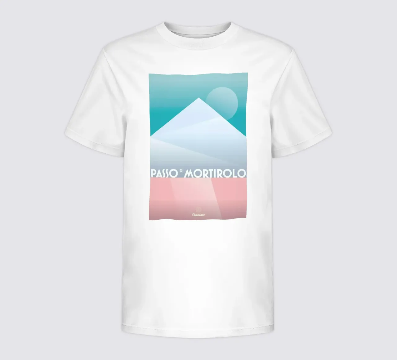 Passo di Mortirolo II Kinder T-Shirt von Benjamin Andresen