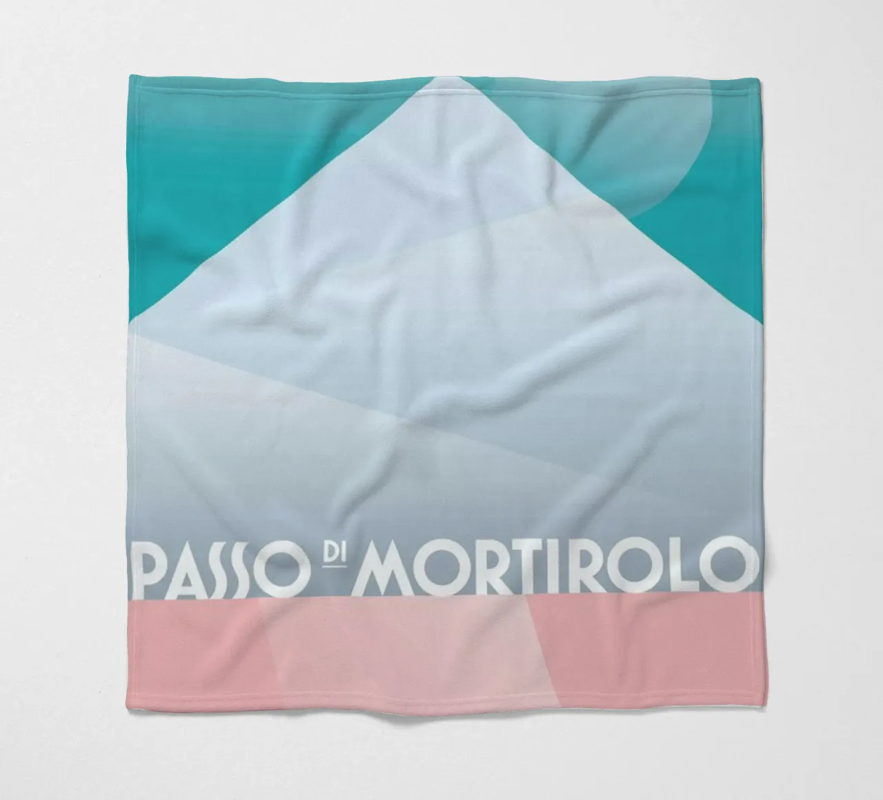 Passo di Mortirolo II fleece blanket by Benjamin Andresen