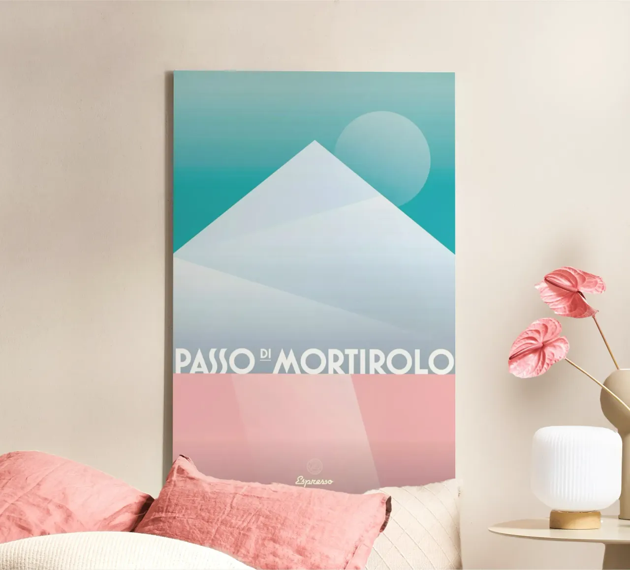 Passo di Mortirolo II canvas by Benjamin Andresen