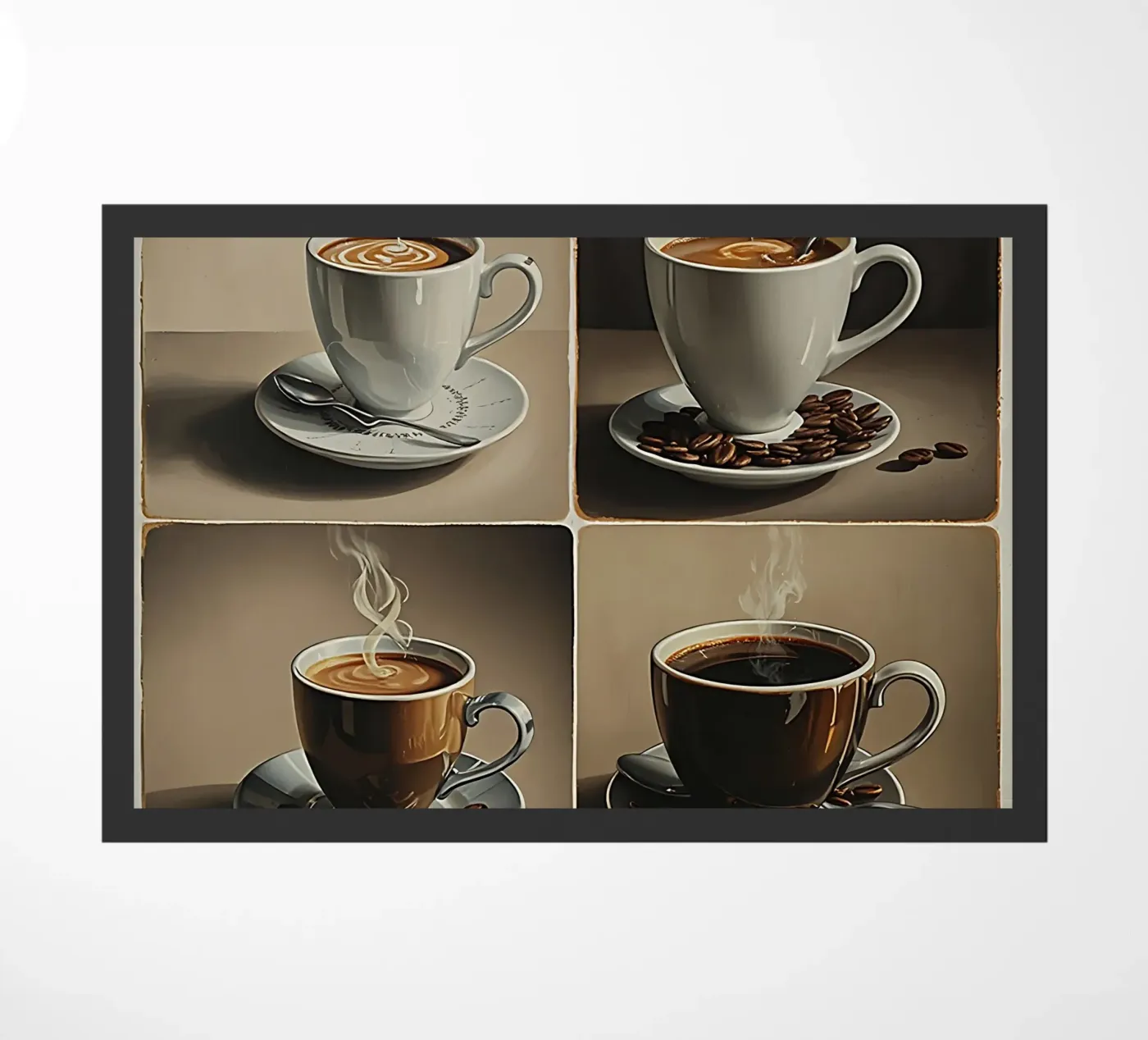 Kaffee Fußmatte von kosinsart.gallery2
