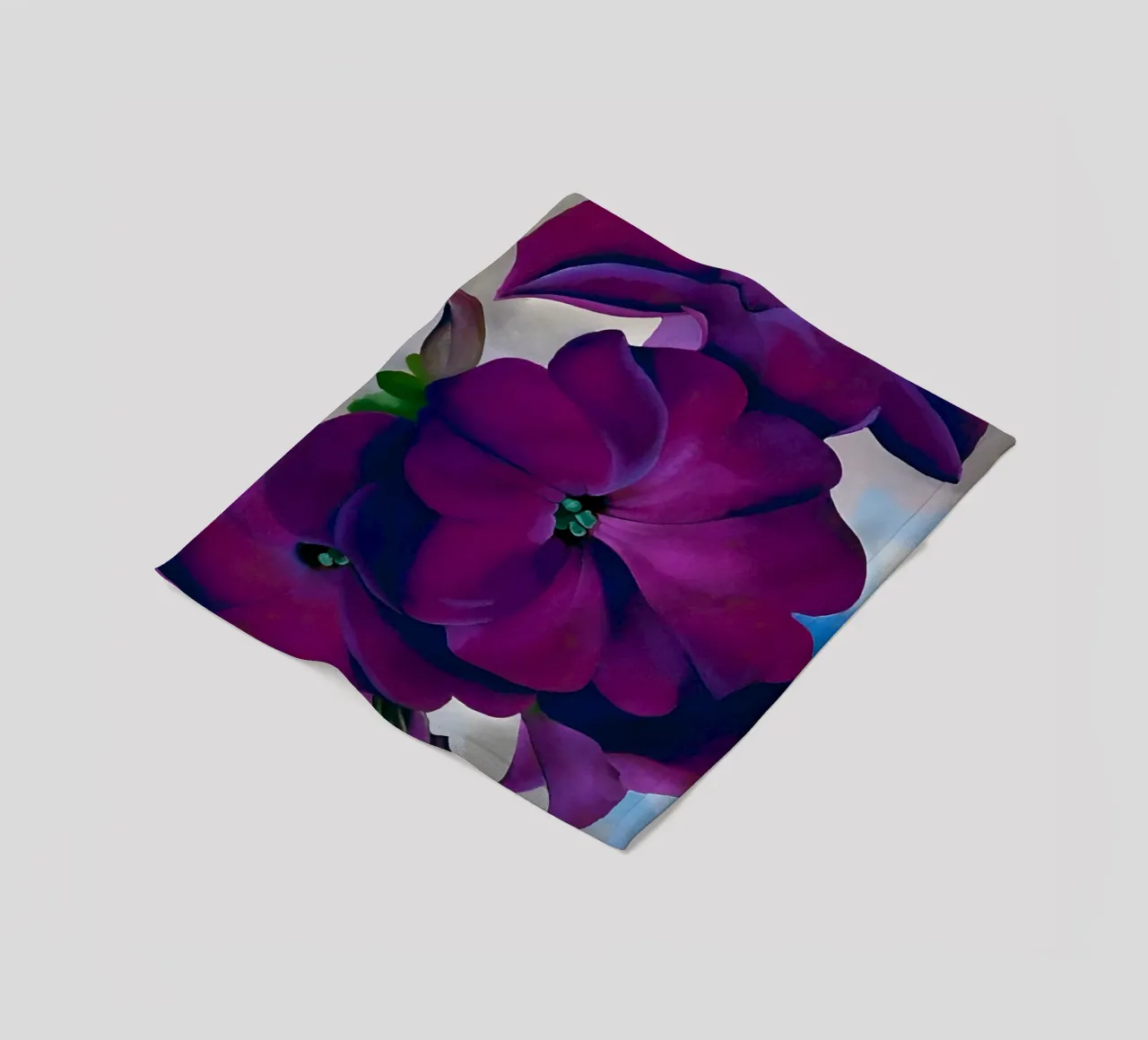 Georgia O'Keeffe - petunia, 1925 fleece blanket by Kinsley