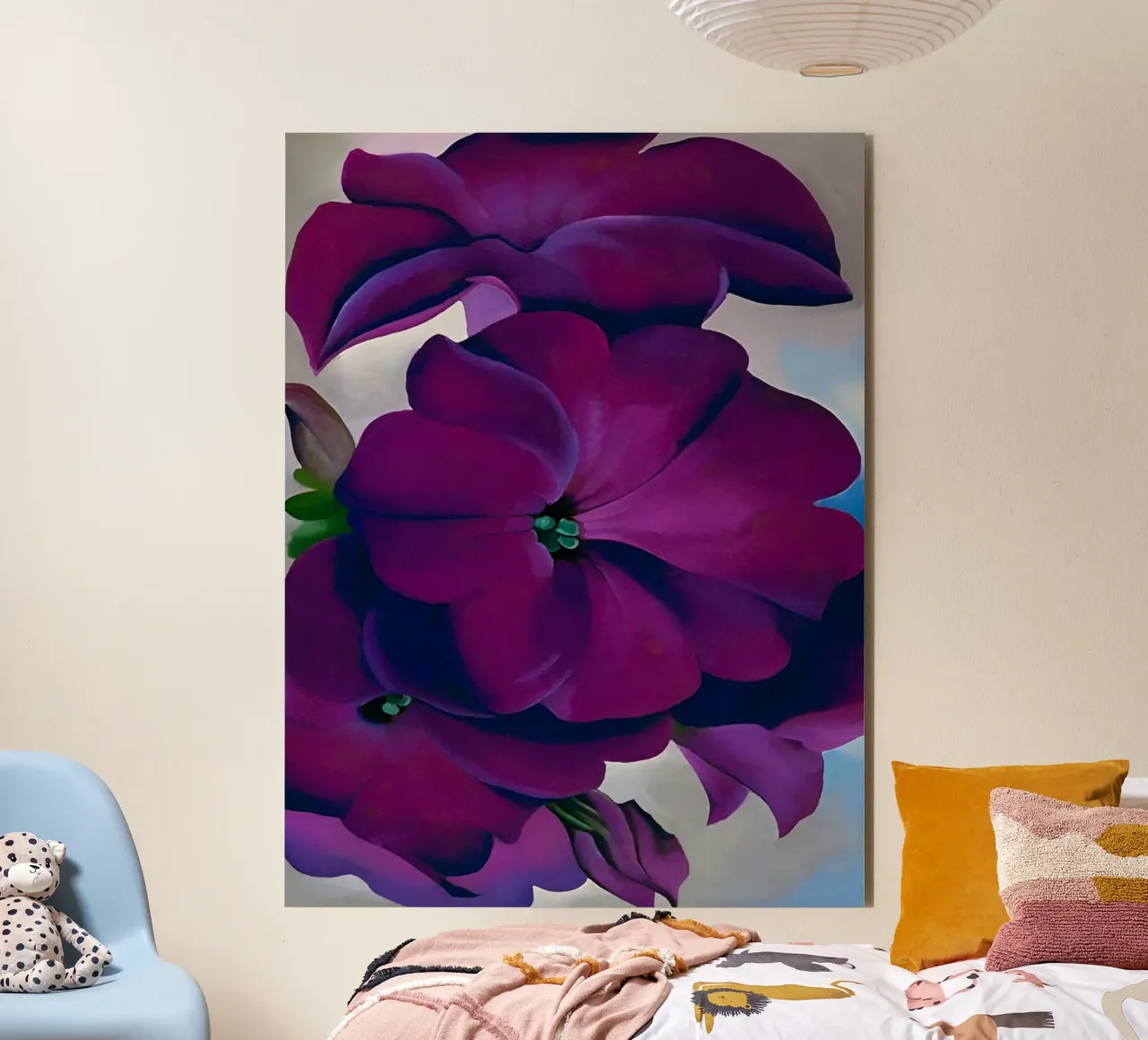 Georgia O'Keeffe - petunia, 1925 alu-dibond by Kinsley