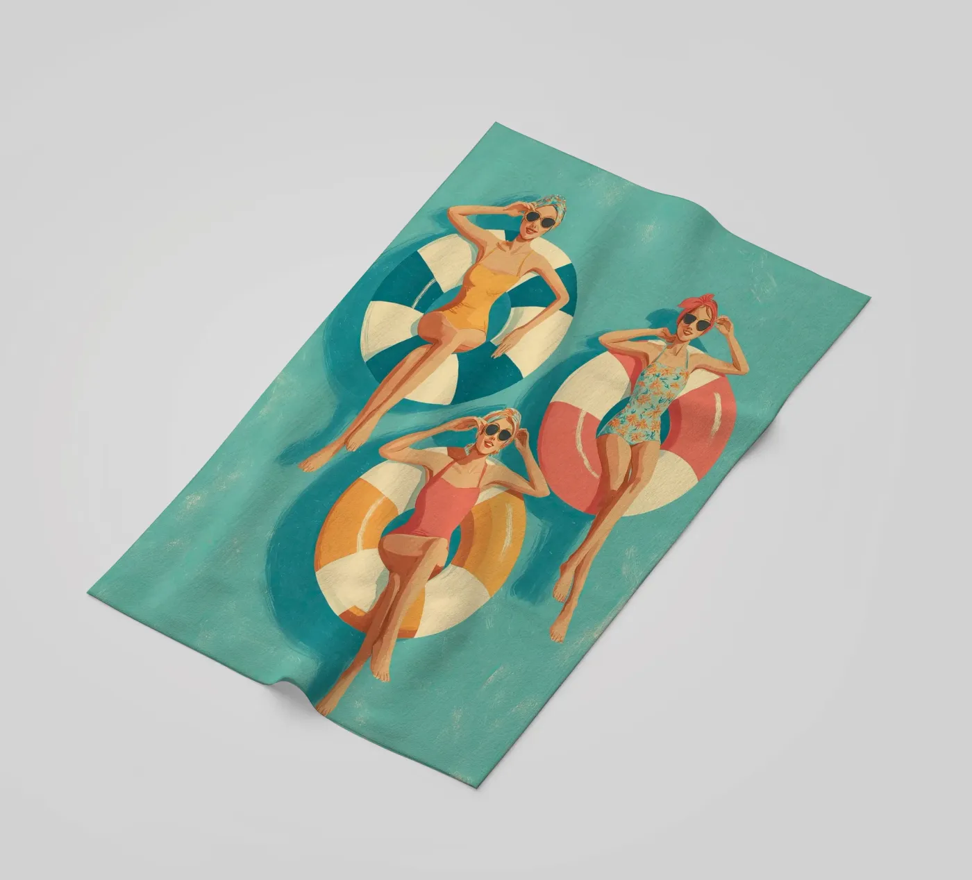 Pool Float Girls telo mare da Ciao Bella