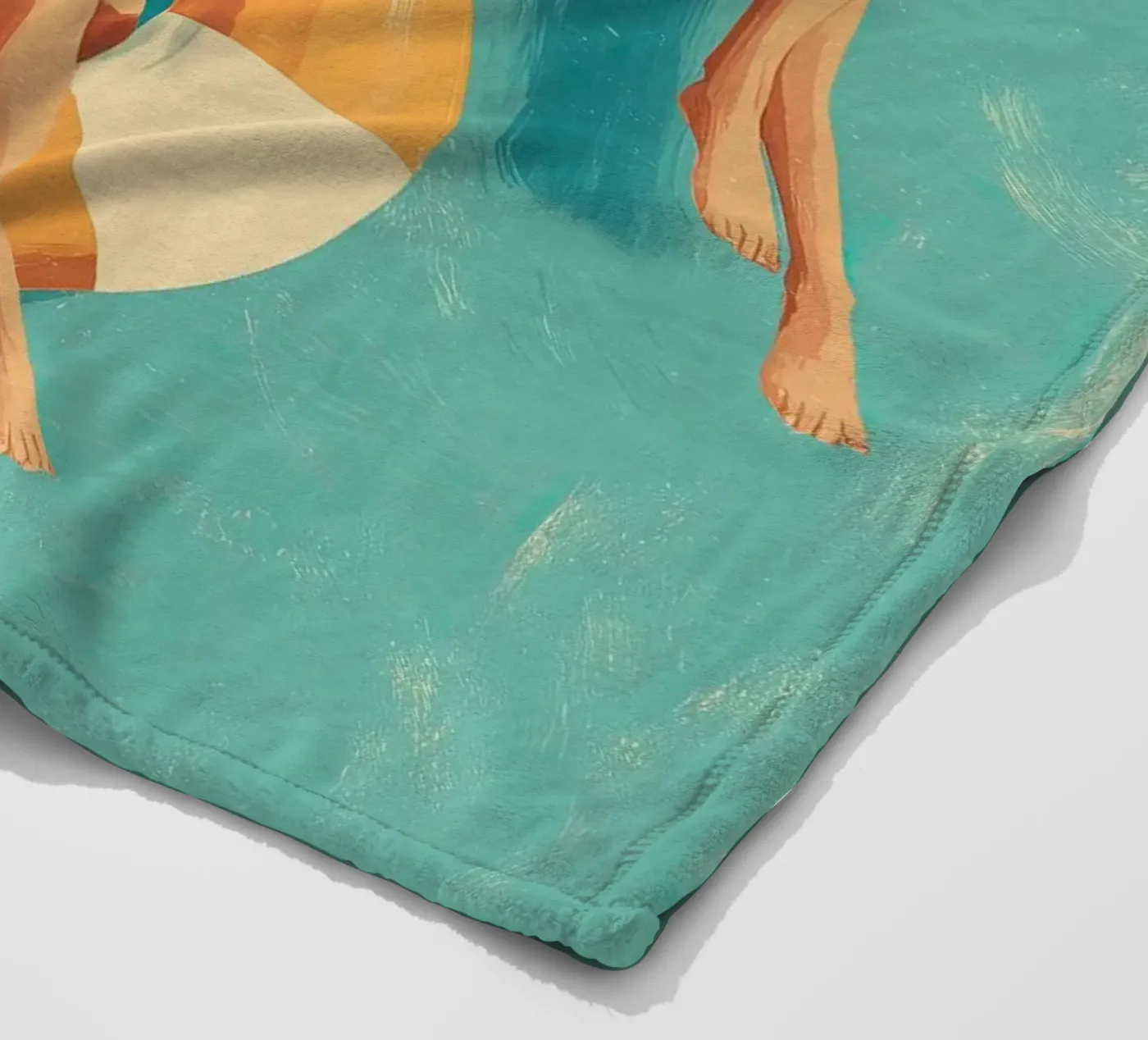 Pool Float Girls Fleecedecke von Ciao Bella