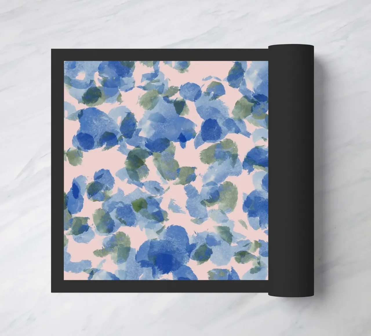 Soft Feminine Blue Pattern zerbino da anisillustration