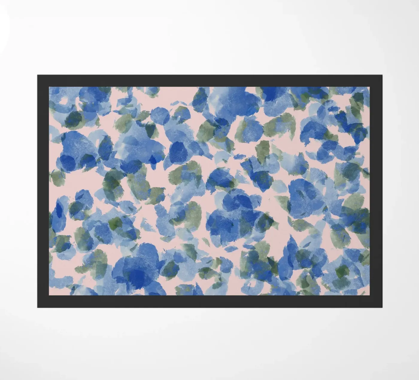 Soft Feminine Blue Pattern deurmat van anisillustration