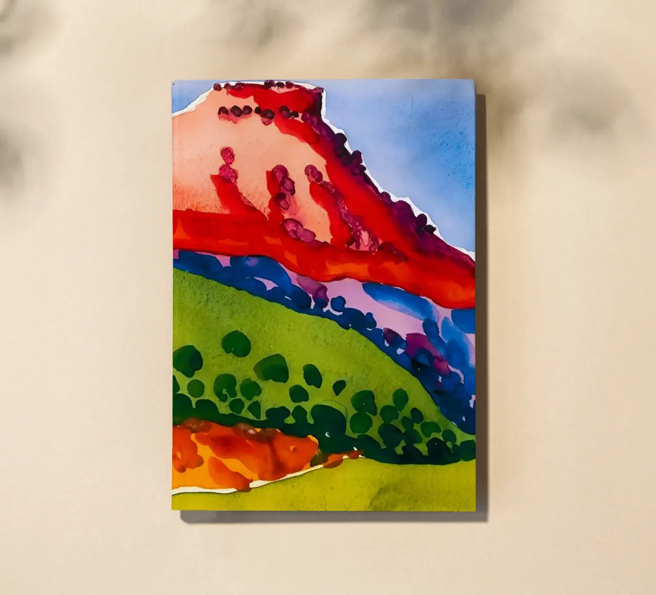 Georgia OKeeffe - Red Mesa , 1917 notebook by Kinsley