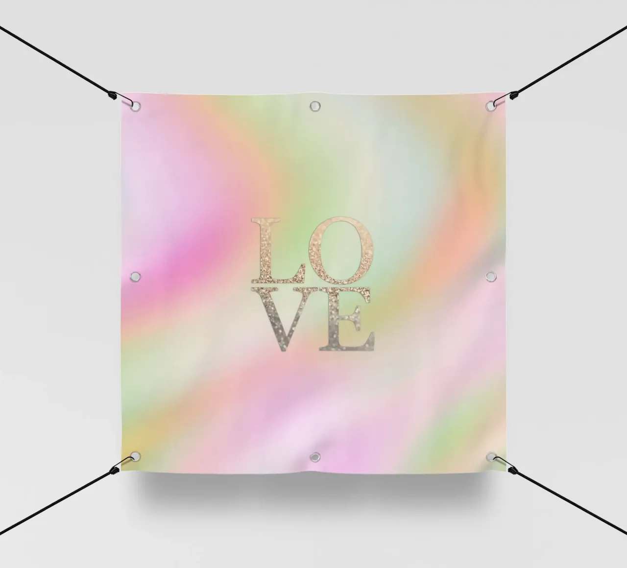 Oro AMORE Arcobaleno telo in pvc da Monika Strigel