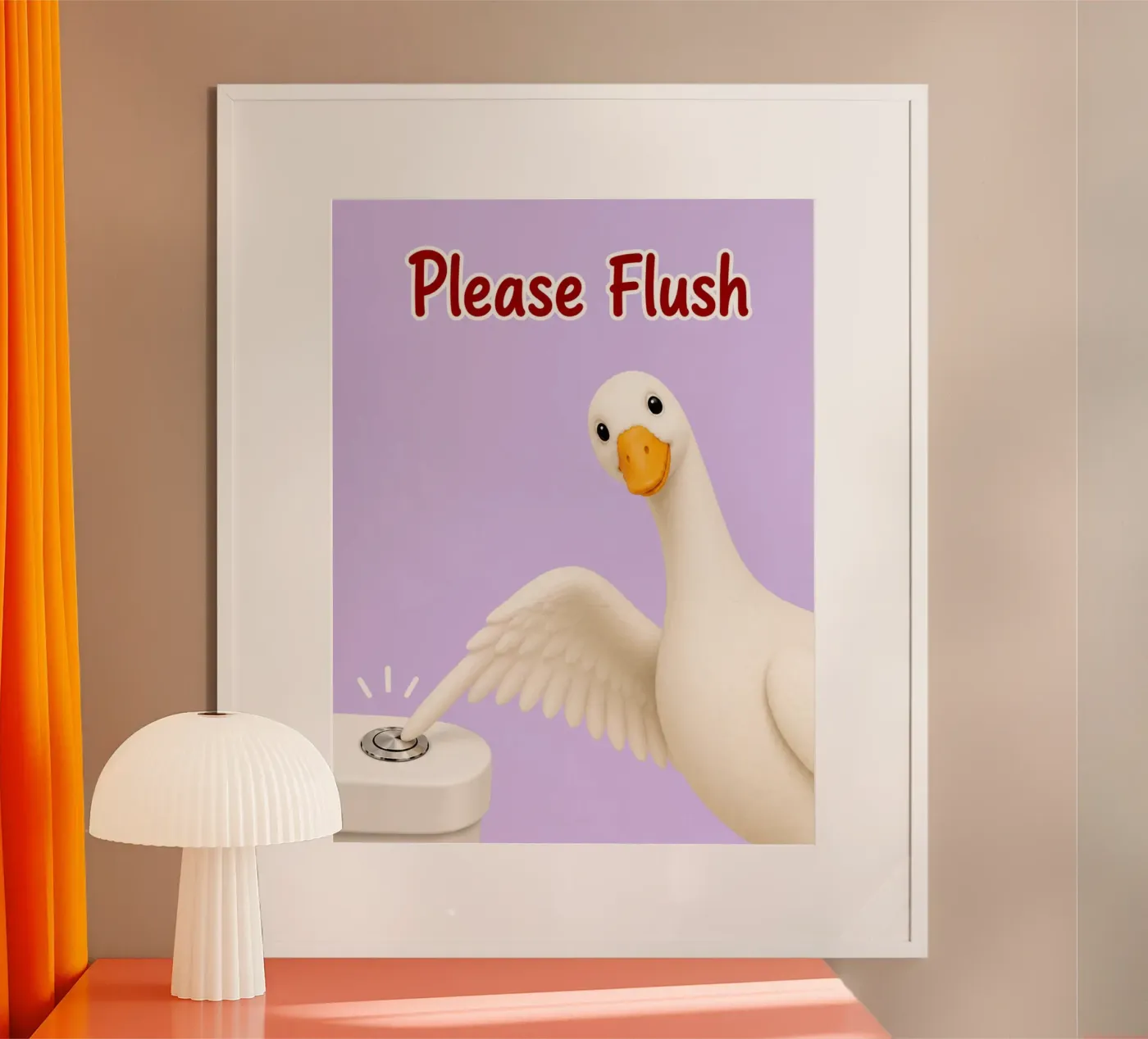 please flush poster by mompunks