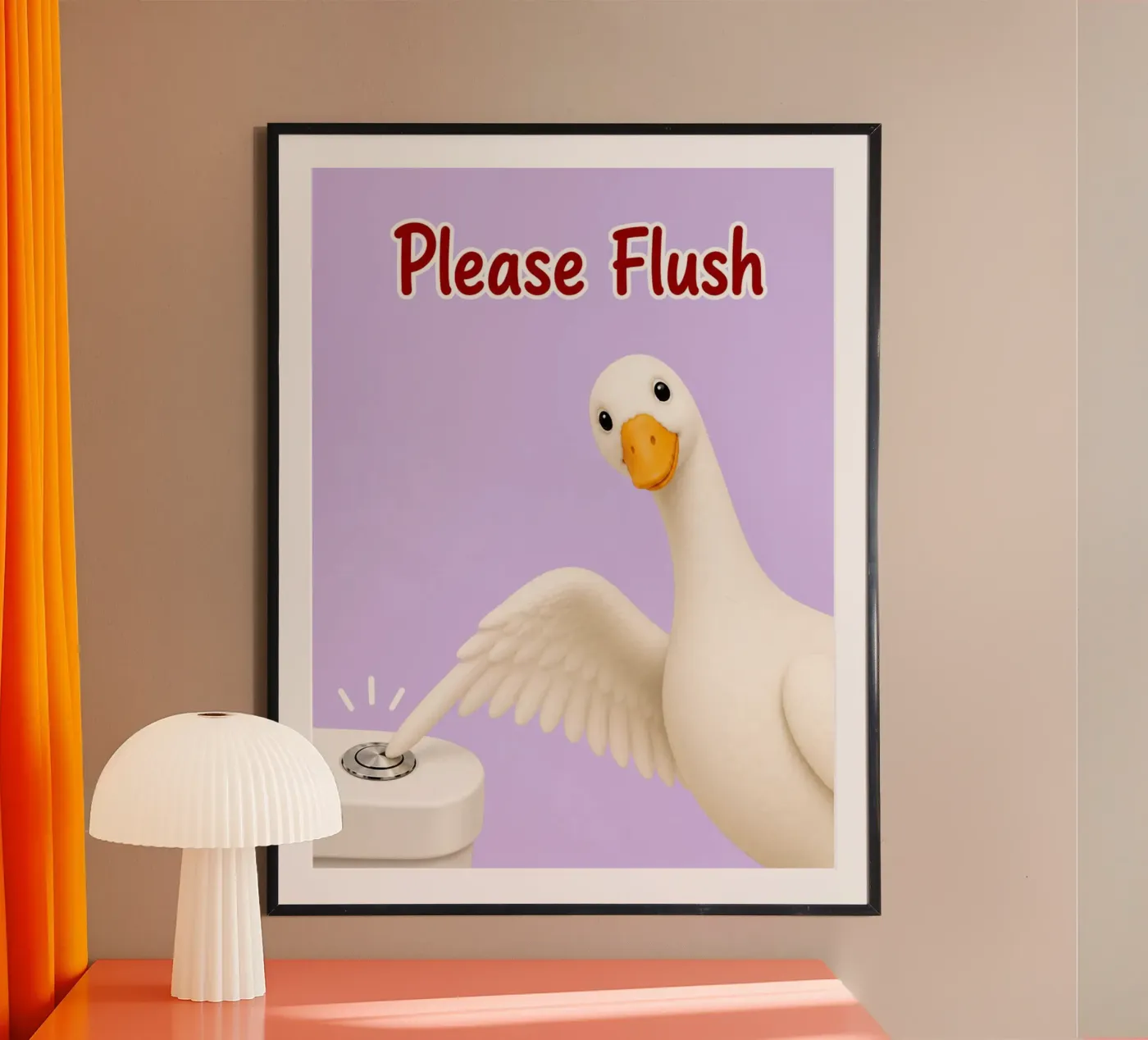 please flush poster by mompunks