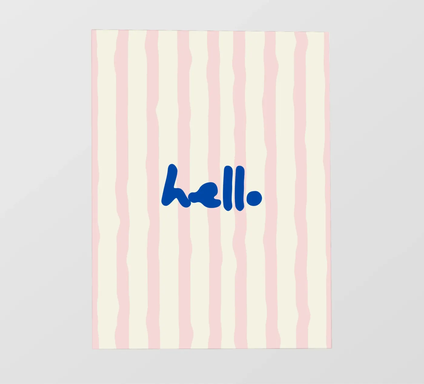 hello fotobehang van Jannie goods