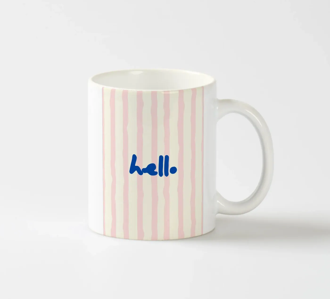 hello ceramic mug by Jannie goods