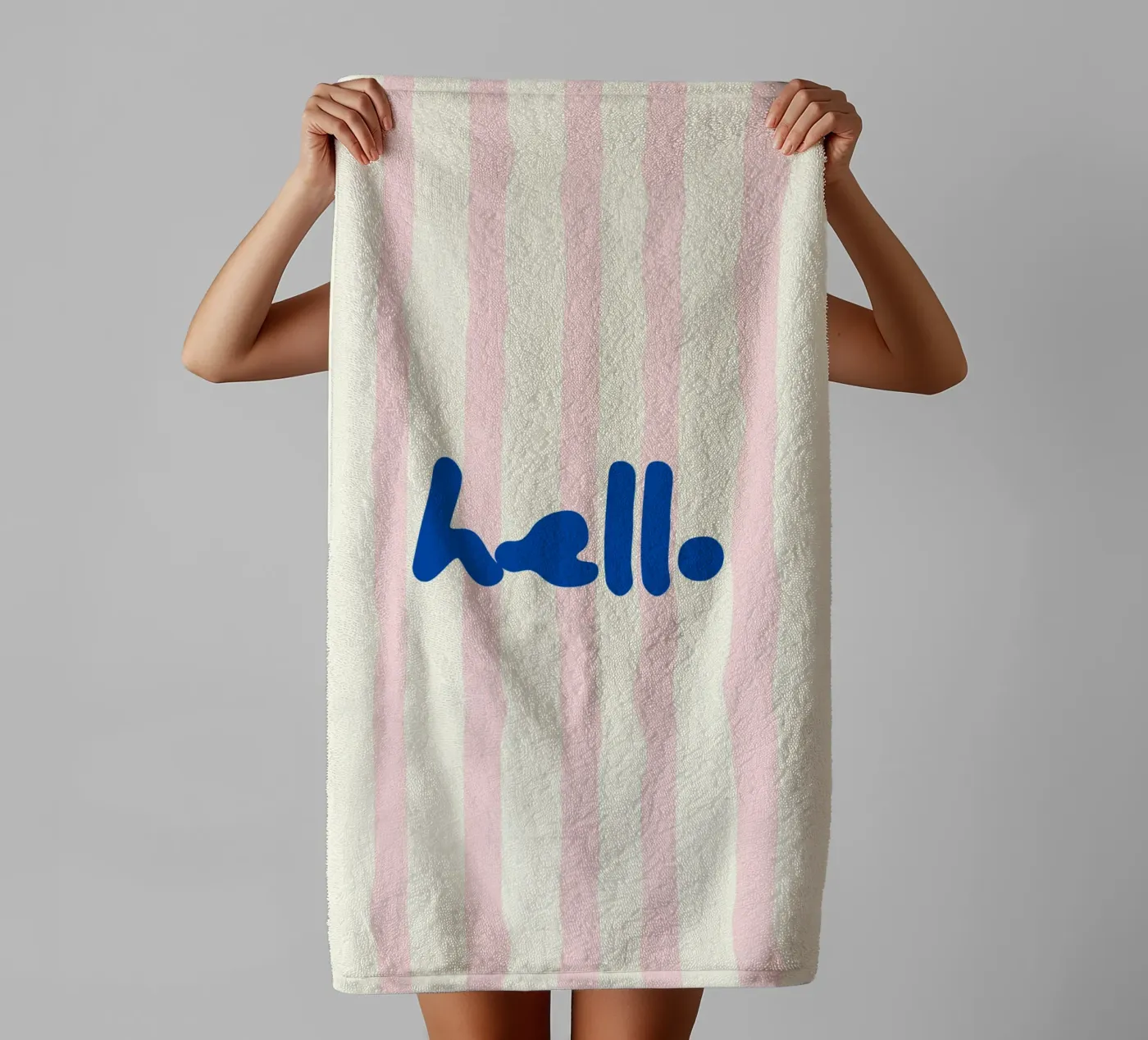 hello towel by Jannie goods