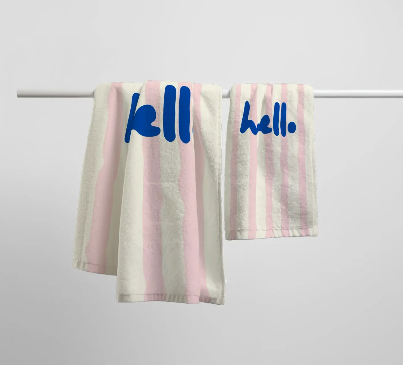 hello towel by Jannie goods