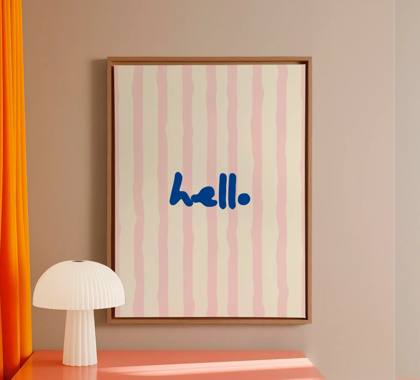 hello canvas by Jannie goods