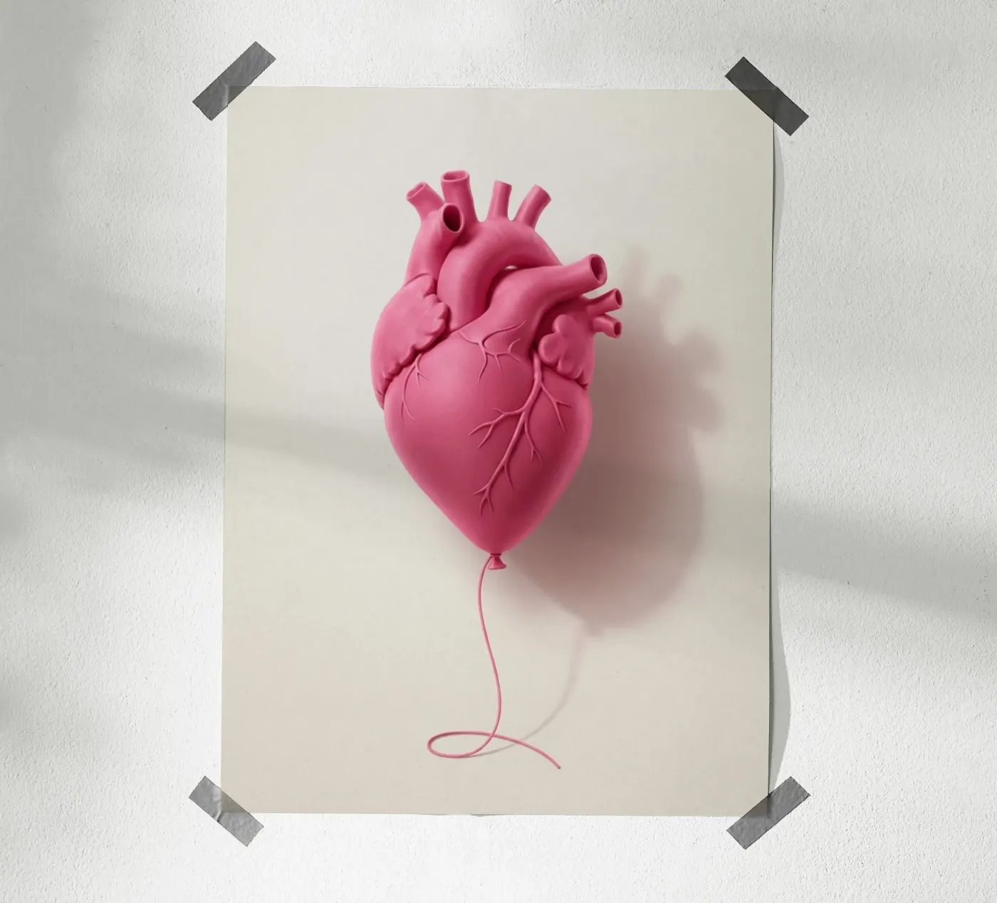 BALLOON HEART poster da SMRT STUDIO