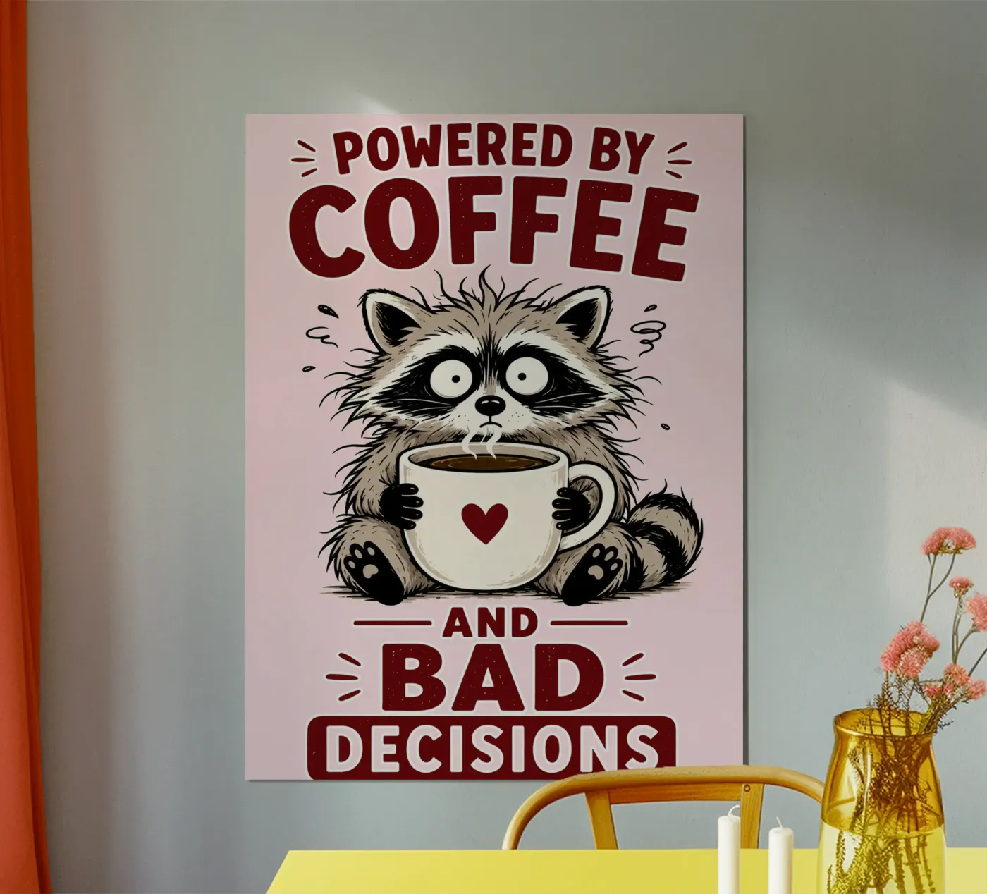 mit Kaffee Poster von mompunks