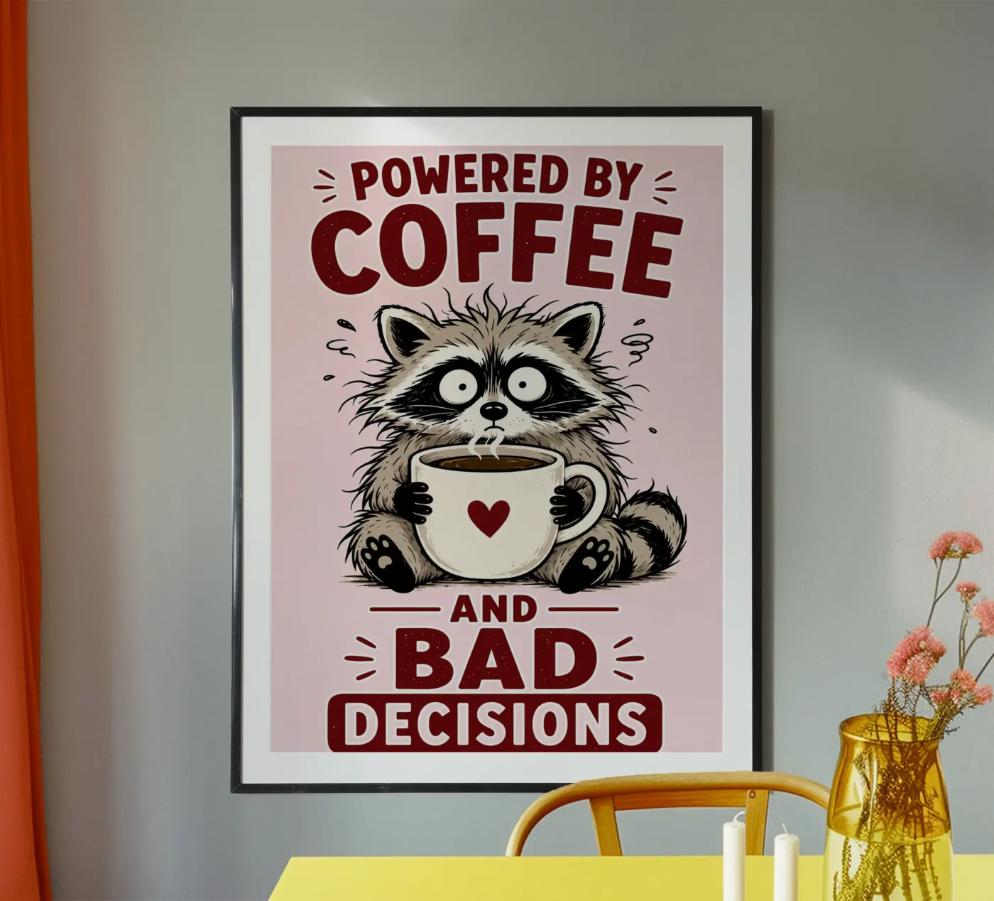 mit Kaffee Poster von mompunks