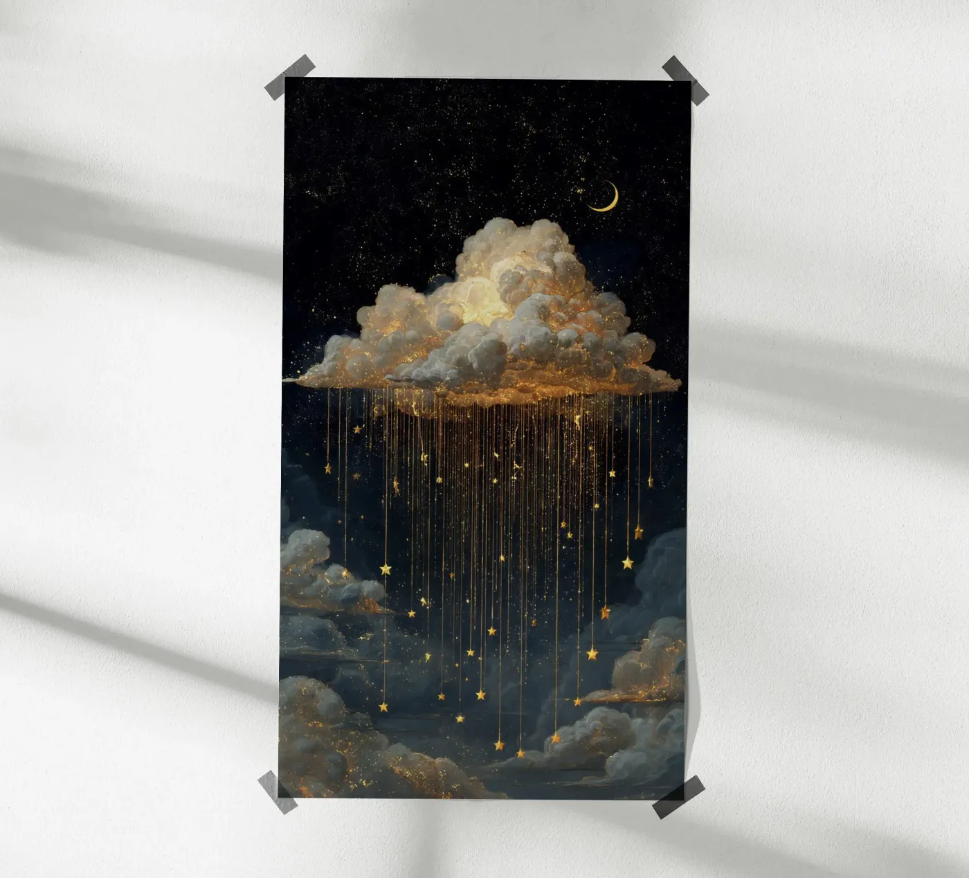 Star Cloud Poster von ArtGo