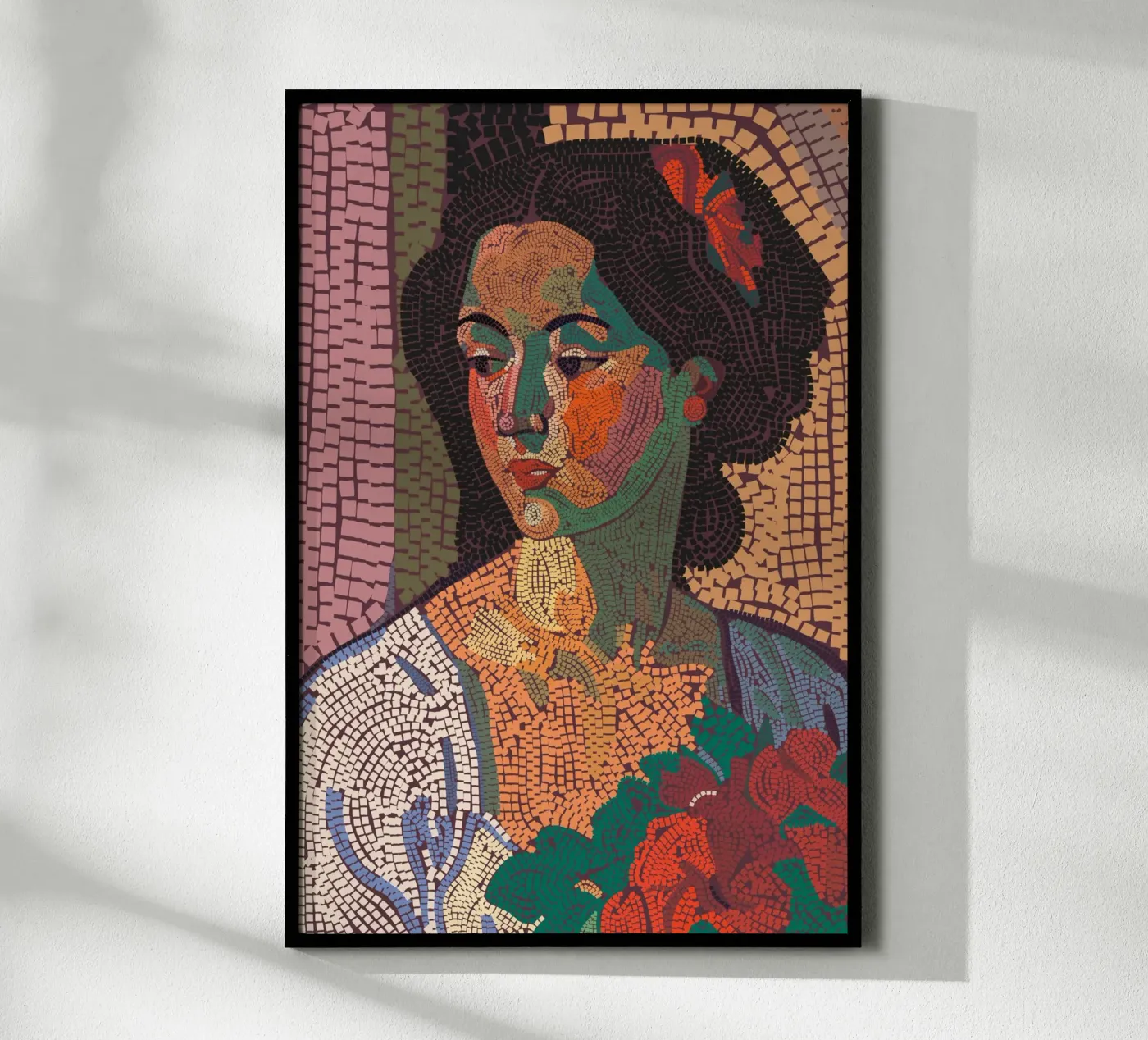 Mosaic Muse poster by treechild