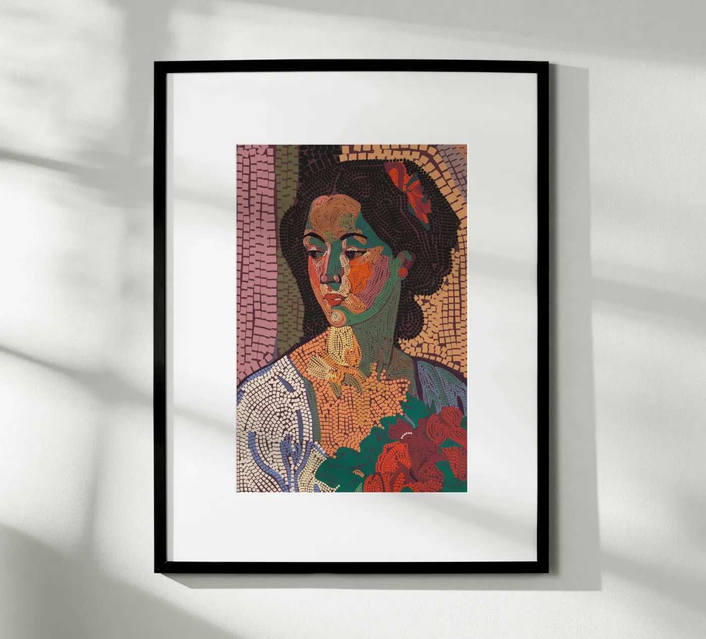 Mosaic Muse poster by treechild