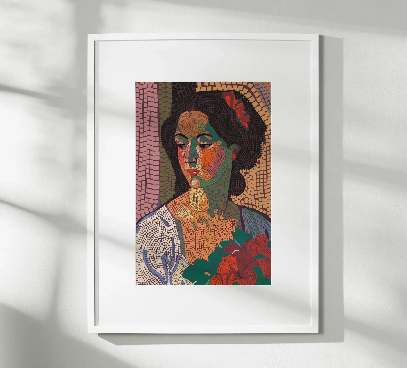 Mosaic Muse poster by treechild