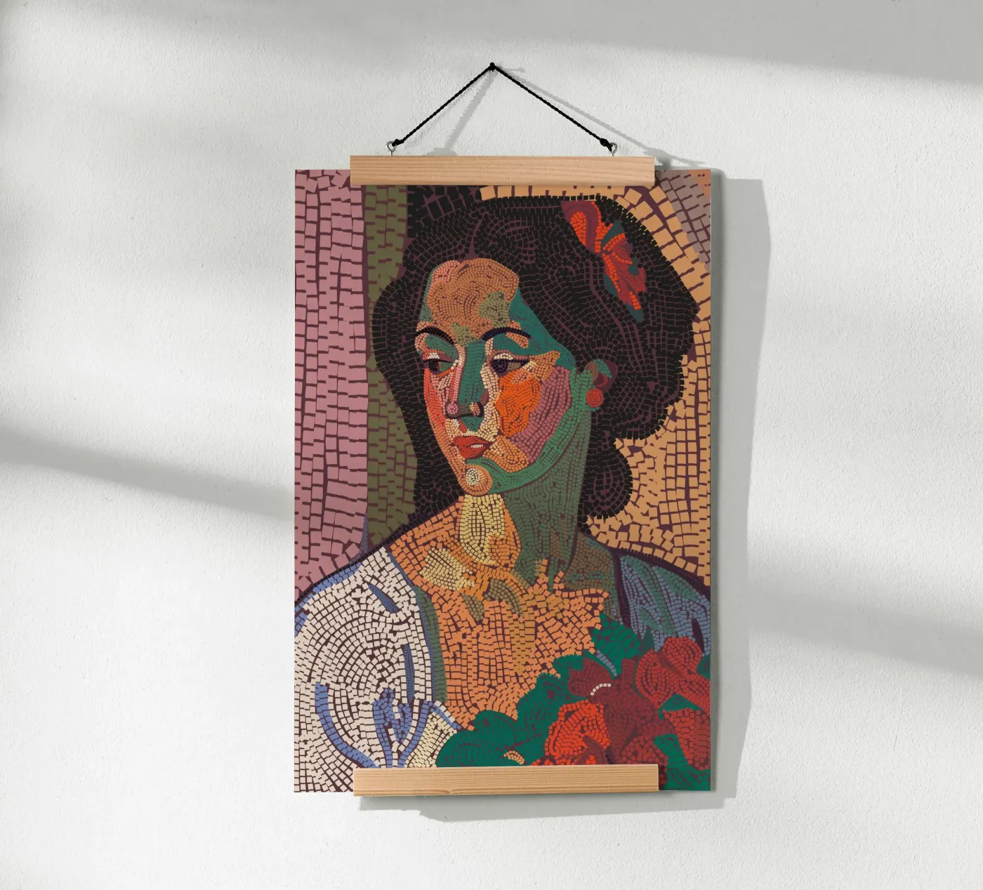 Mosaic Muse poster by treechild
