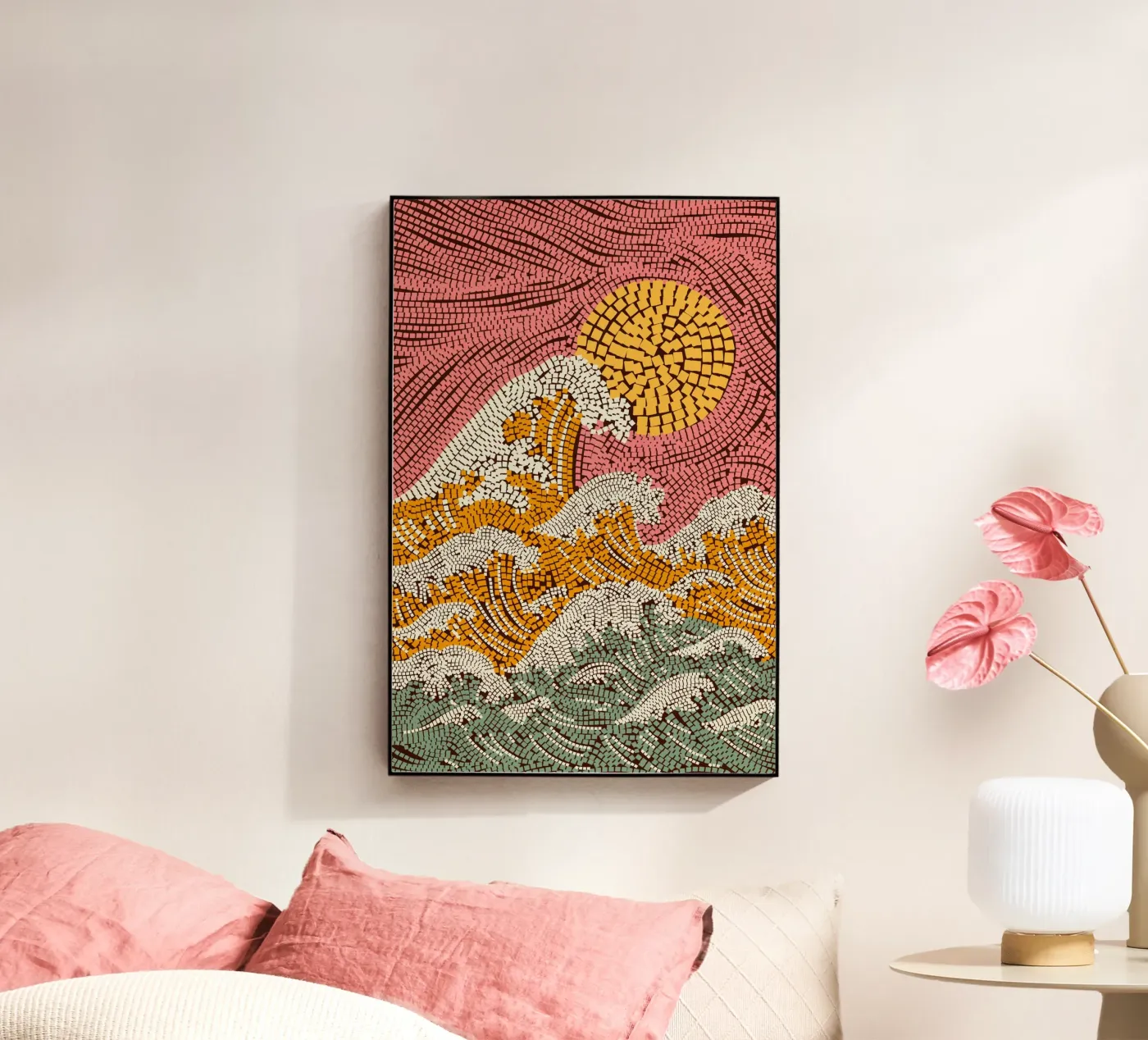 Mosaic Sunset plexiglass da treechild