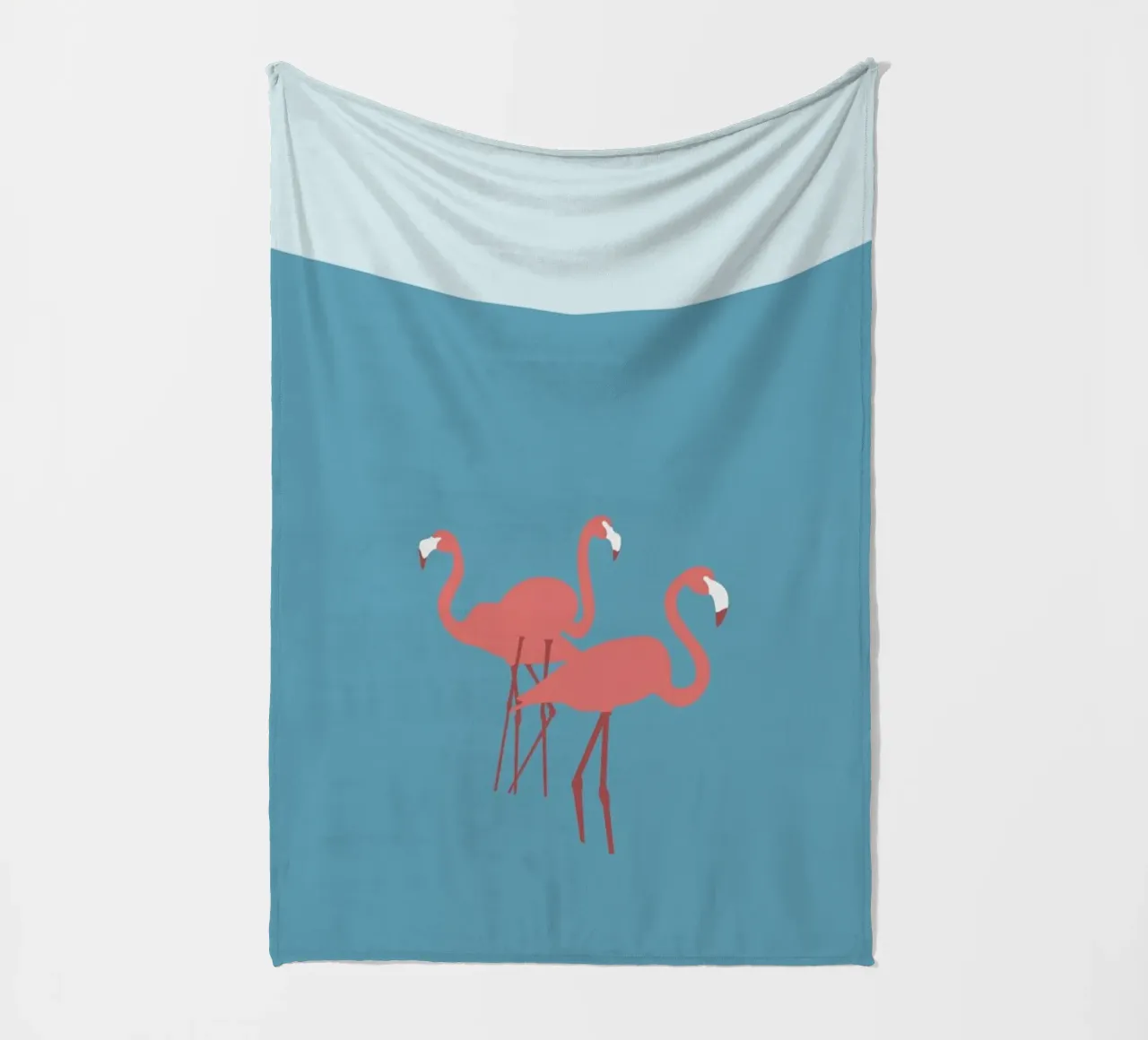Flamingo Fleecedecke von Swen Swensøn