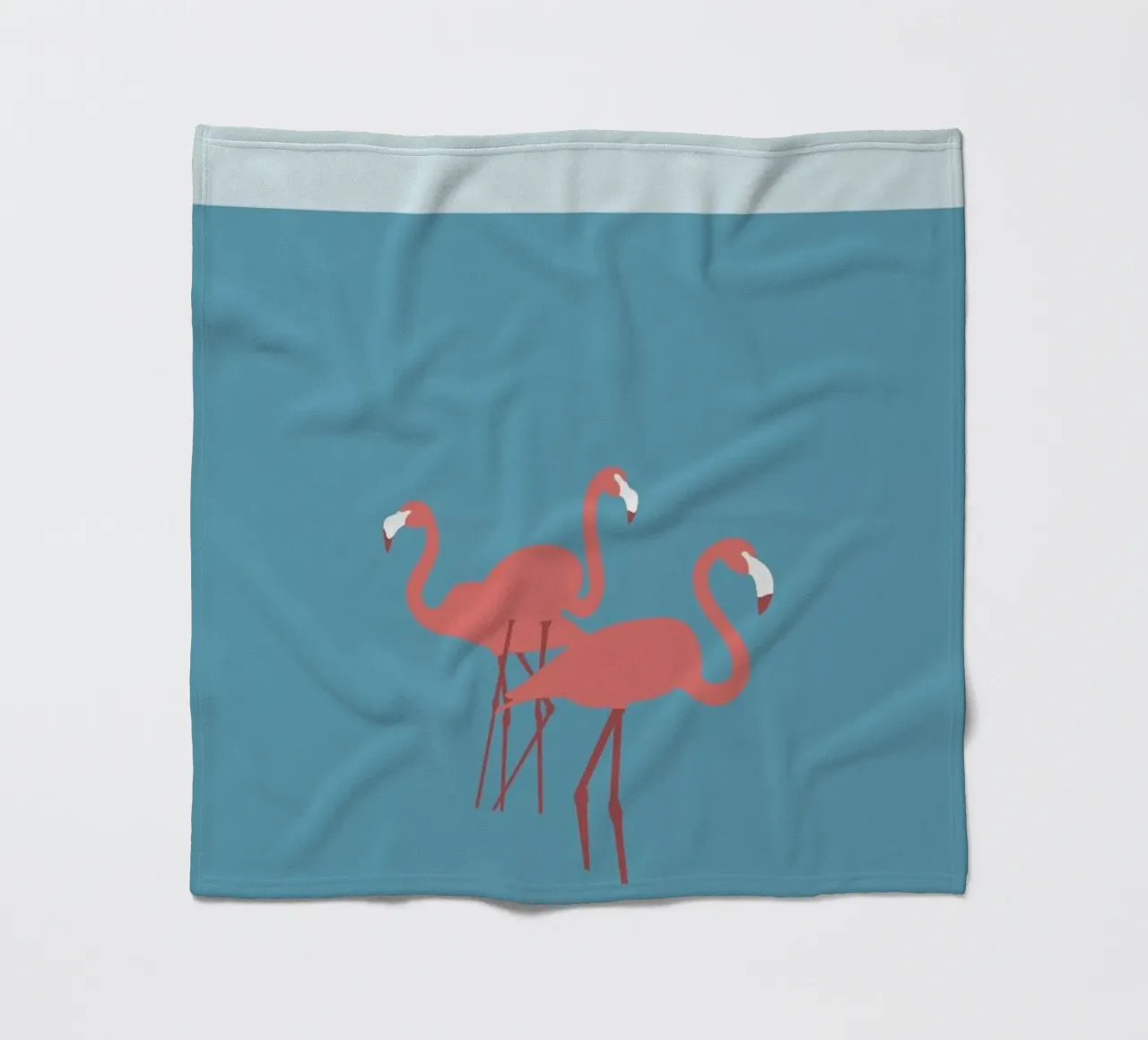Flamingo Fleecedecke von Swen Swensøn